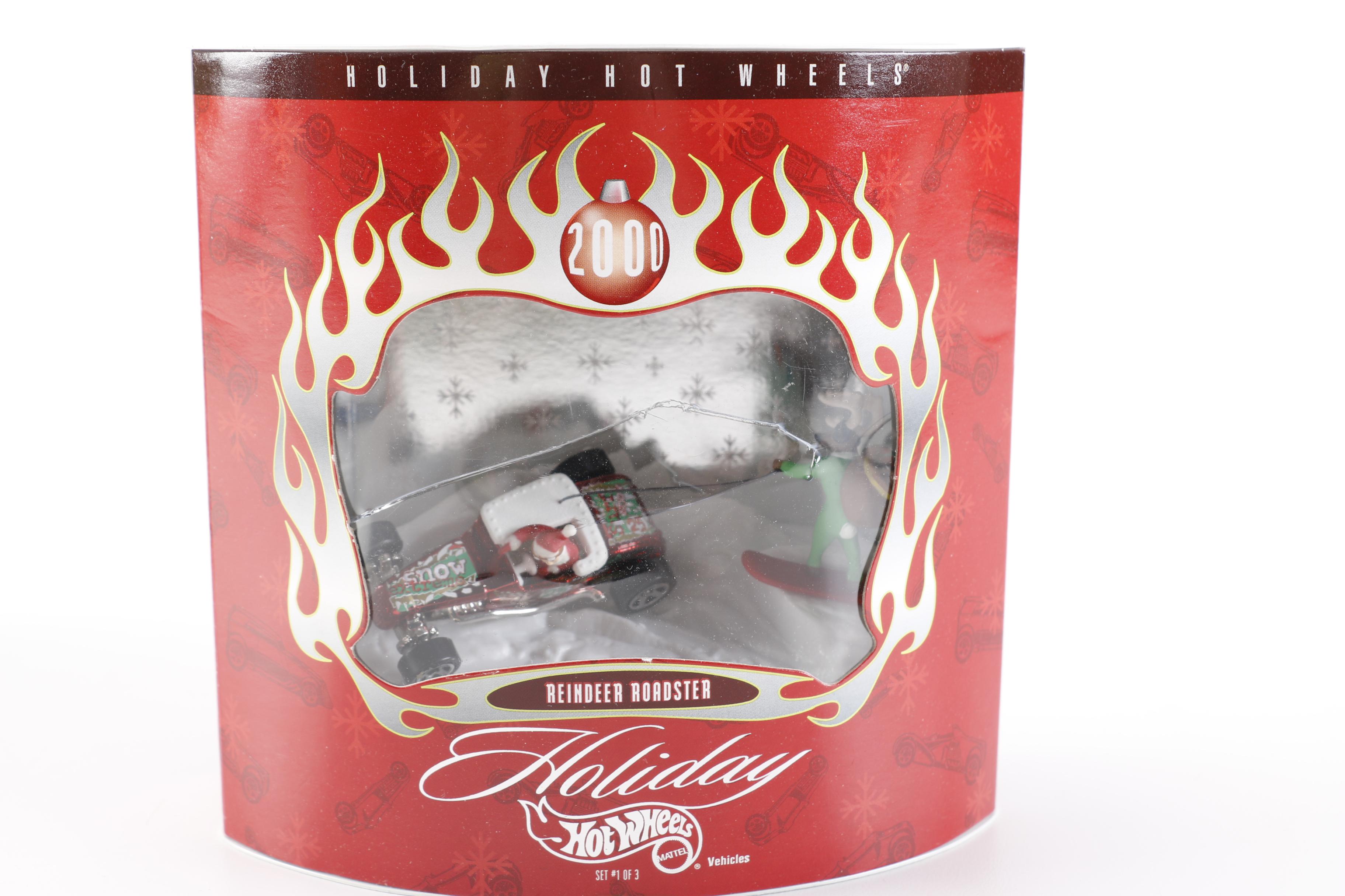 Collection of Holiday Hot Wheel Sets