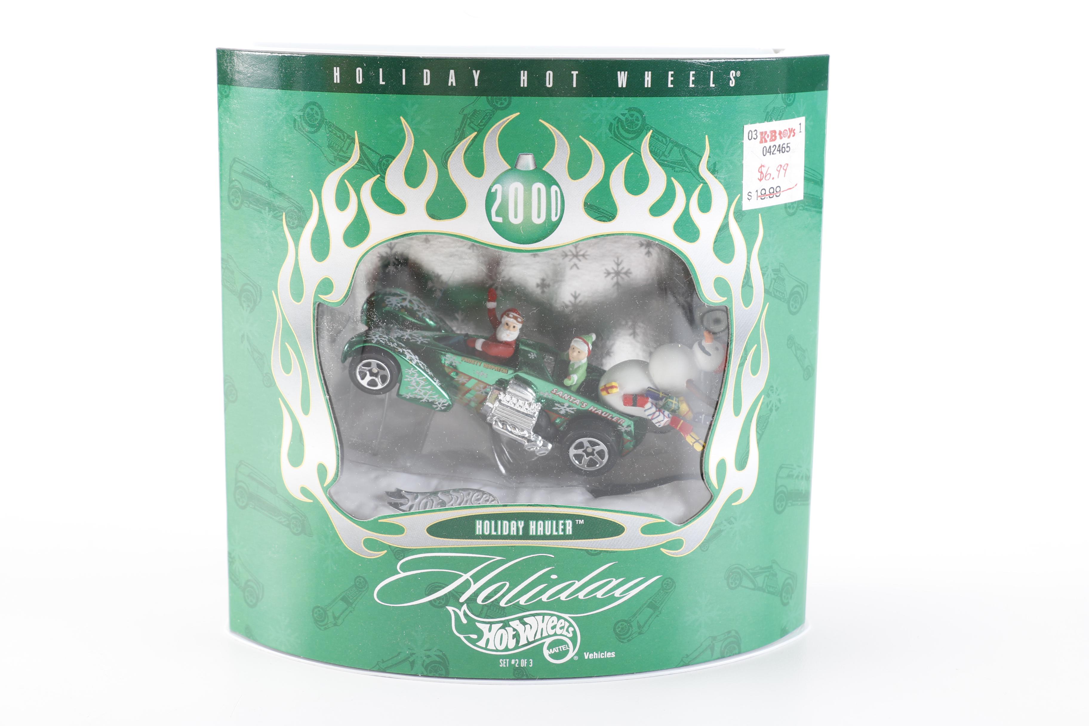 Collection of Holiday Hot Wheel Sets