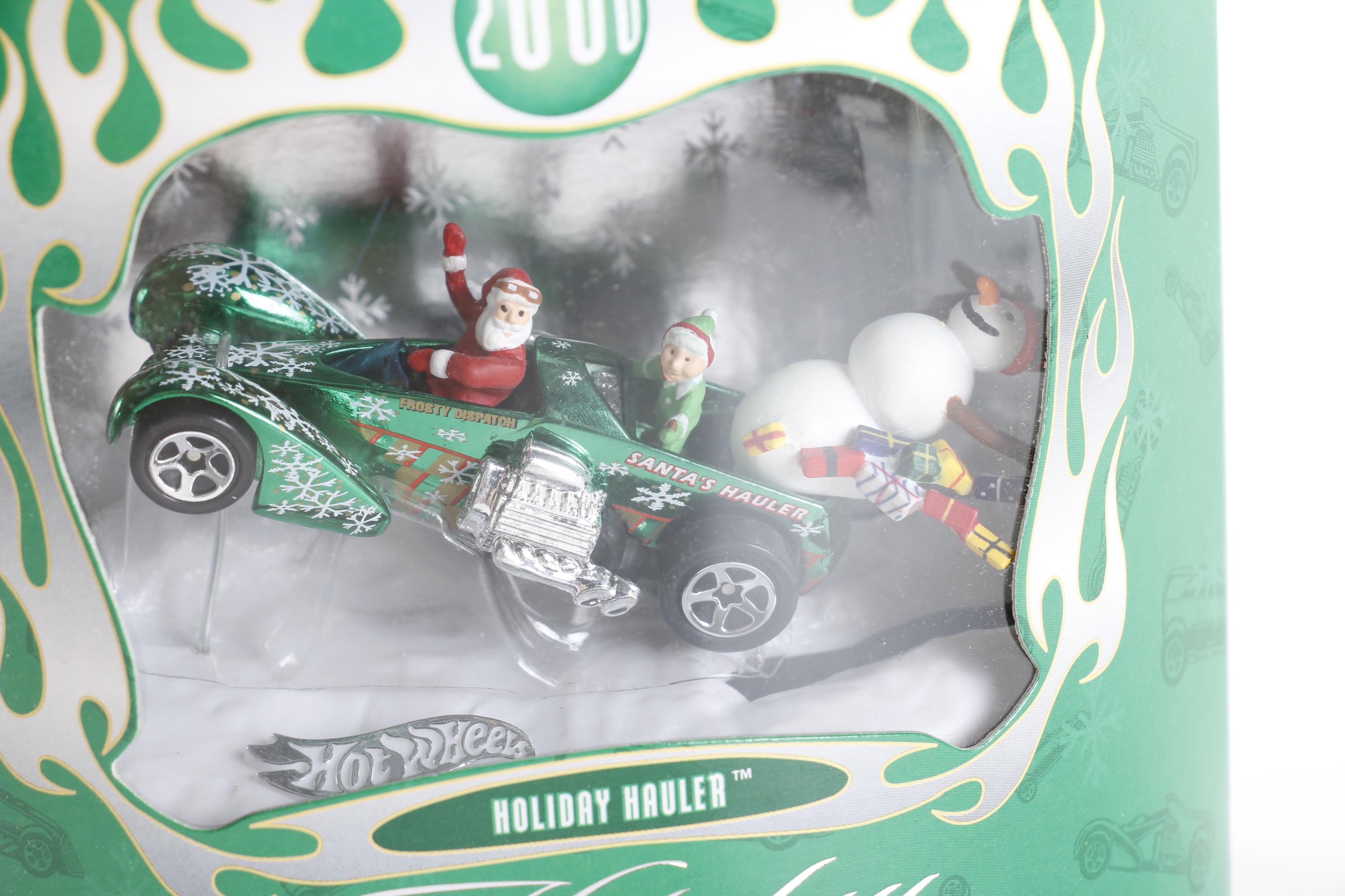 Collection of Holiday Hot Wheel Sets