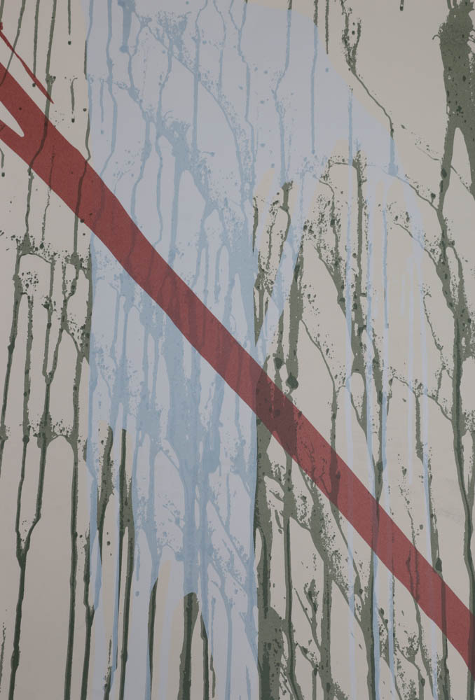 Larry Poons Signed Limited Edition Abstract Serigraph