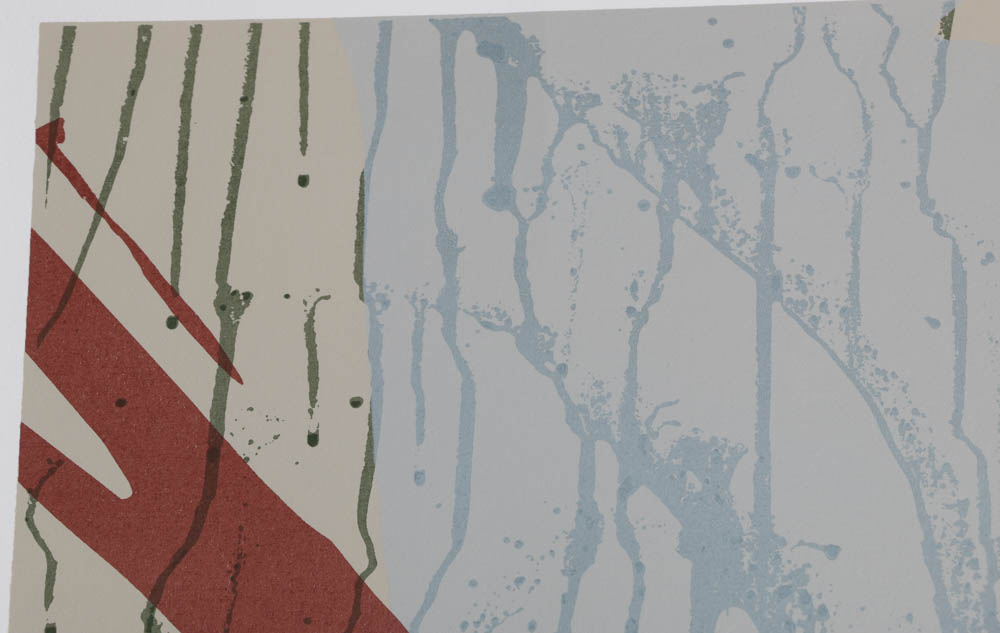 Larry Poons Signed Limited Edition Abstract Serigraph