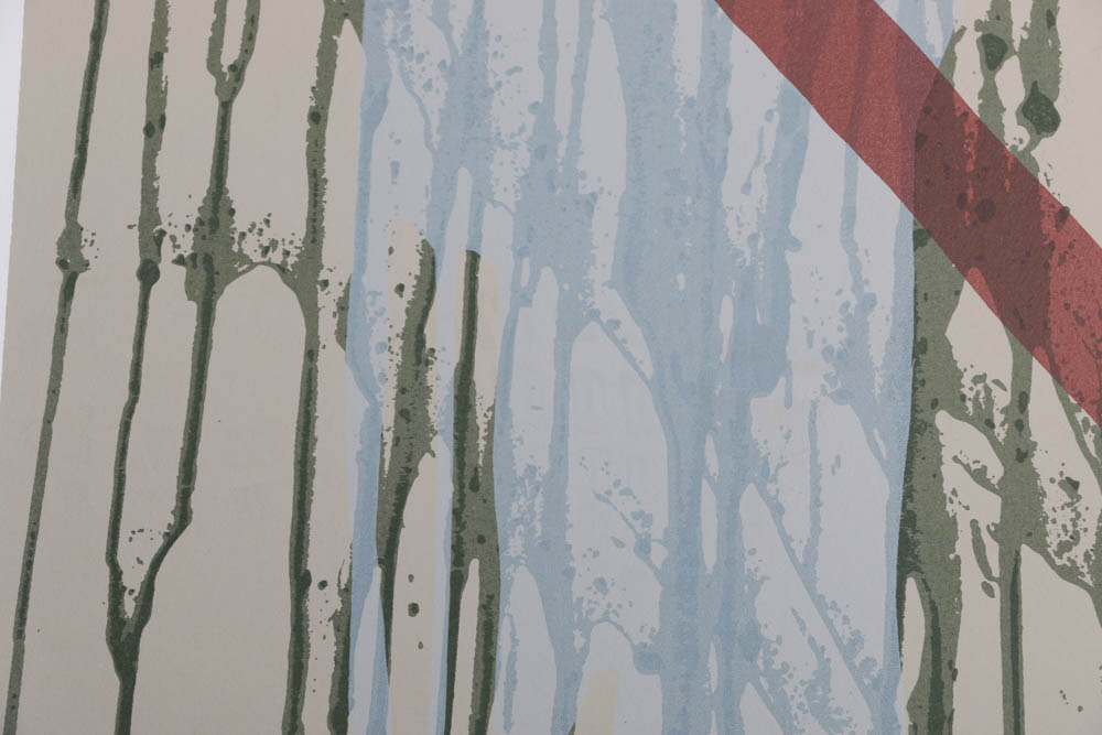 Larry Poons Signed Limited Edition Abstract Serigraph