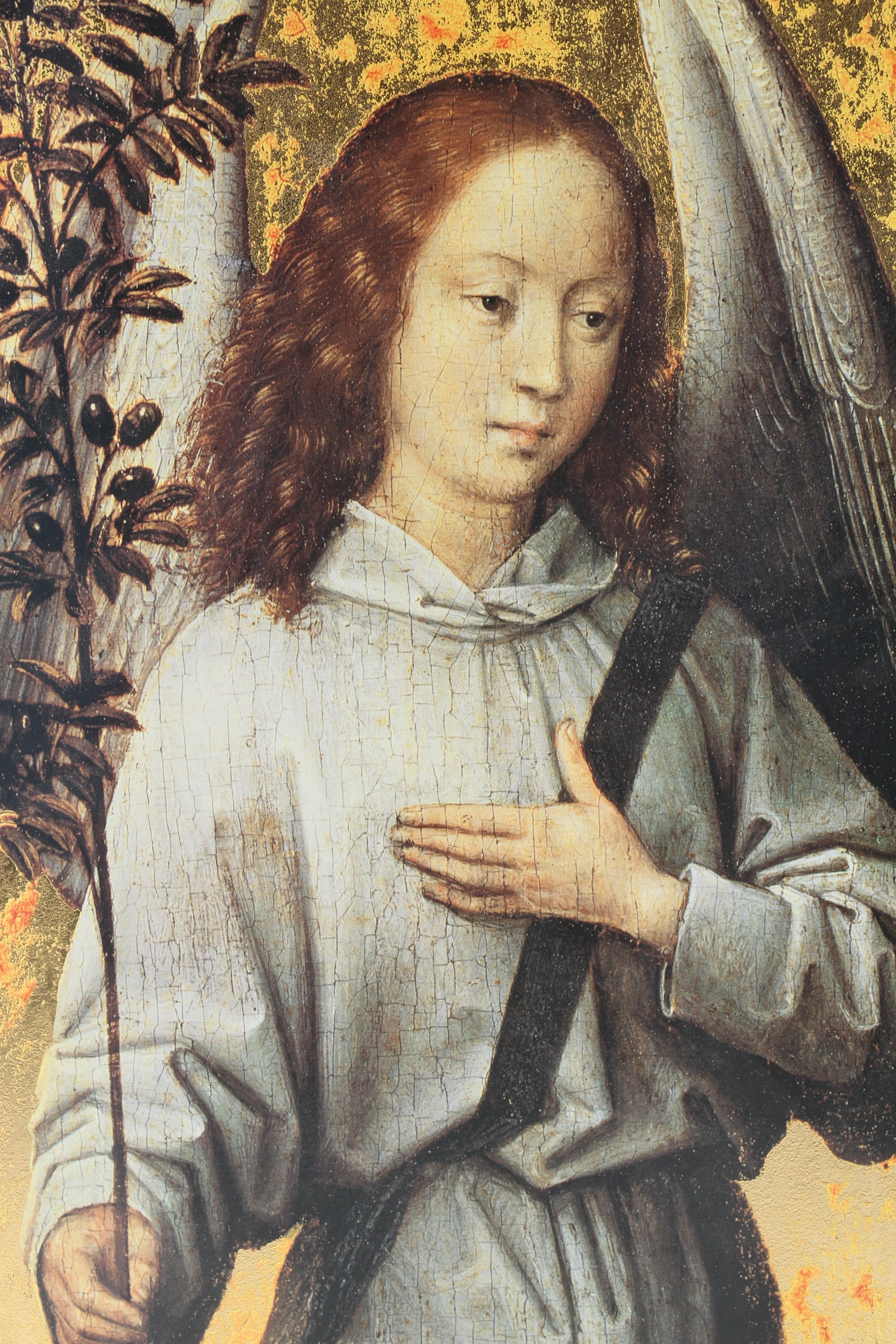 Renaissance Angel Offset Lithograph