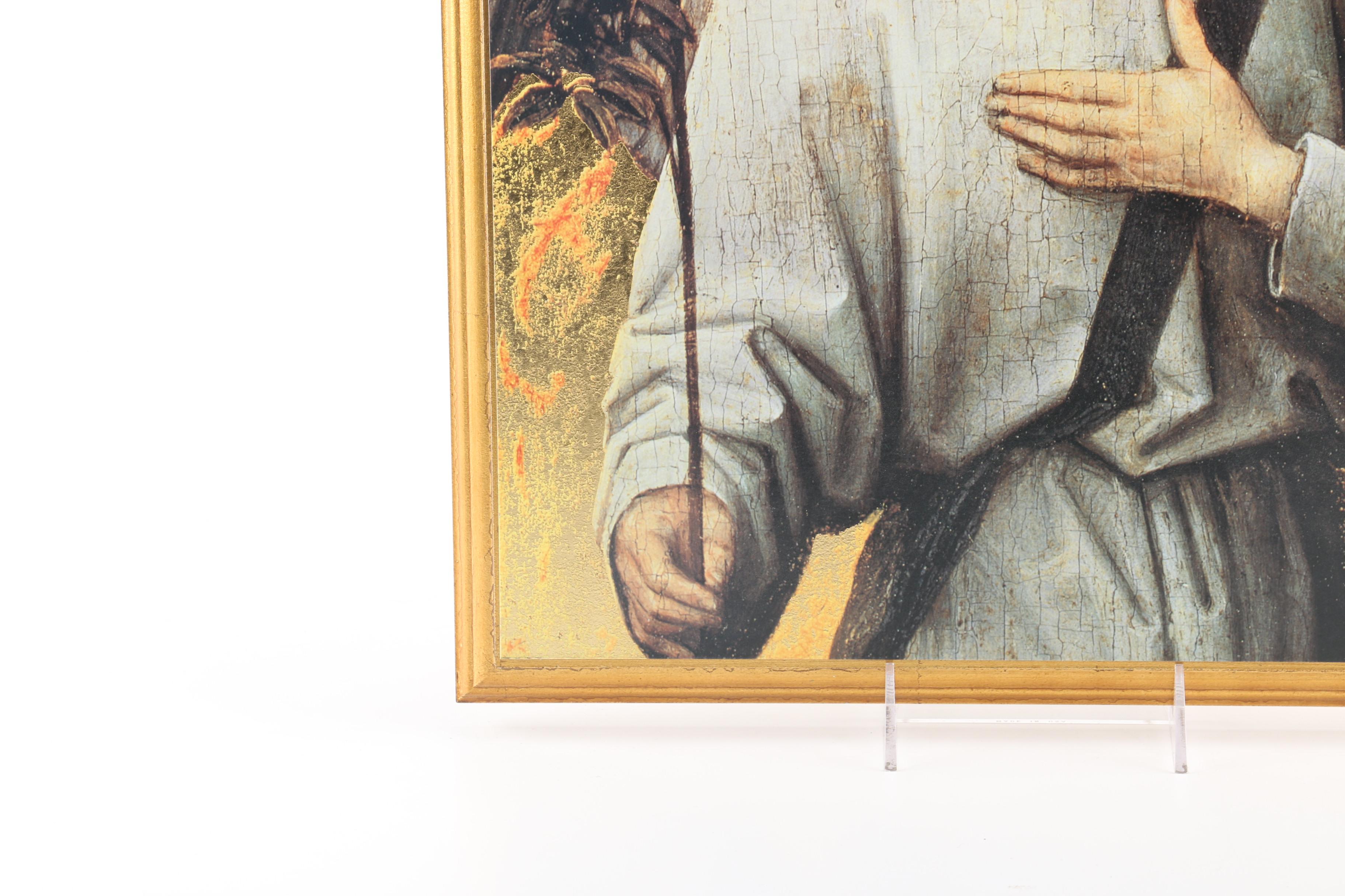 Renaissance Angel Offset Lithograph