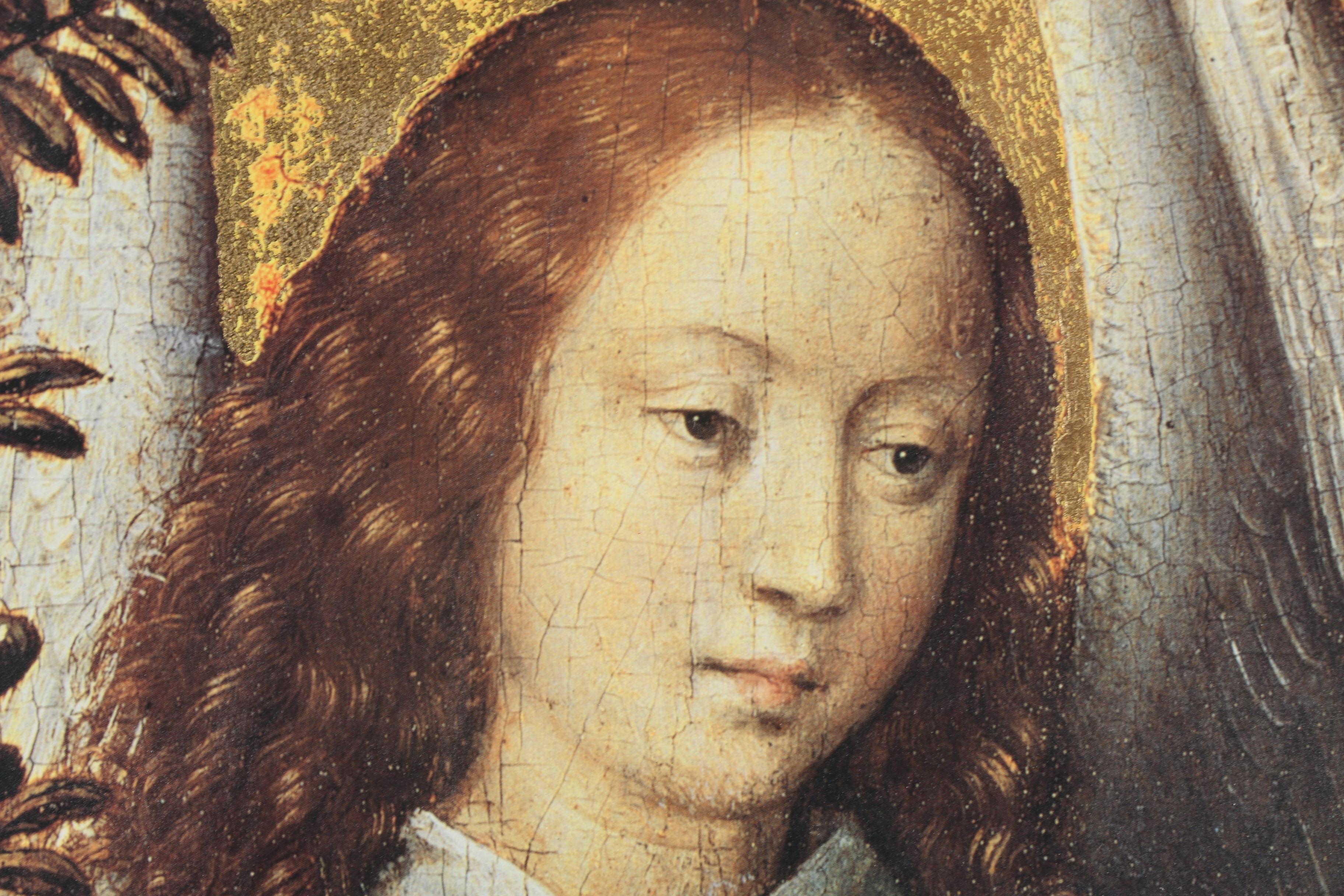 Renaissance Angel Offset Lithograph