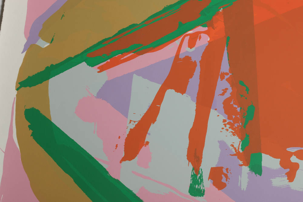 Daryl Hughto Signed Limited Edition 1981 Serigraph "Warm Hearth"