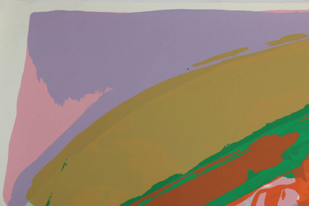 Daryl Hughto Signed Limited Edition 1981 Serigraph "Warm Hearth"