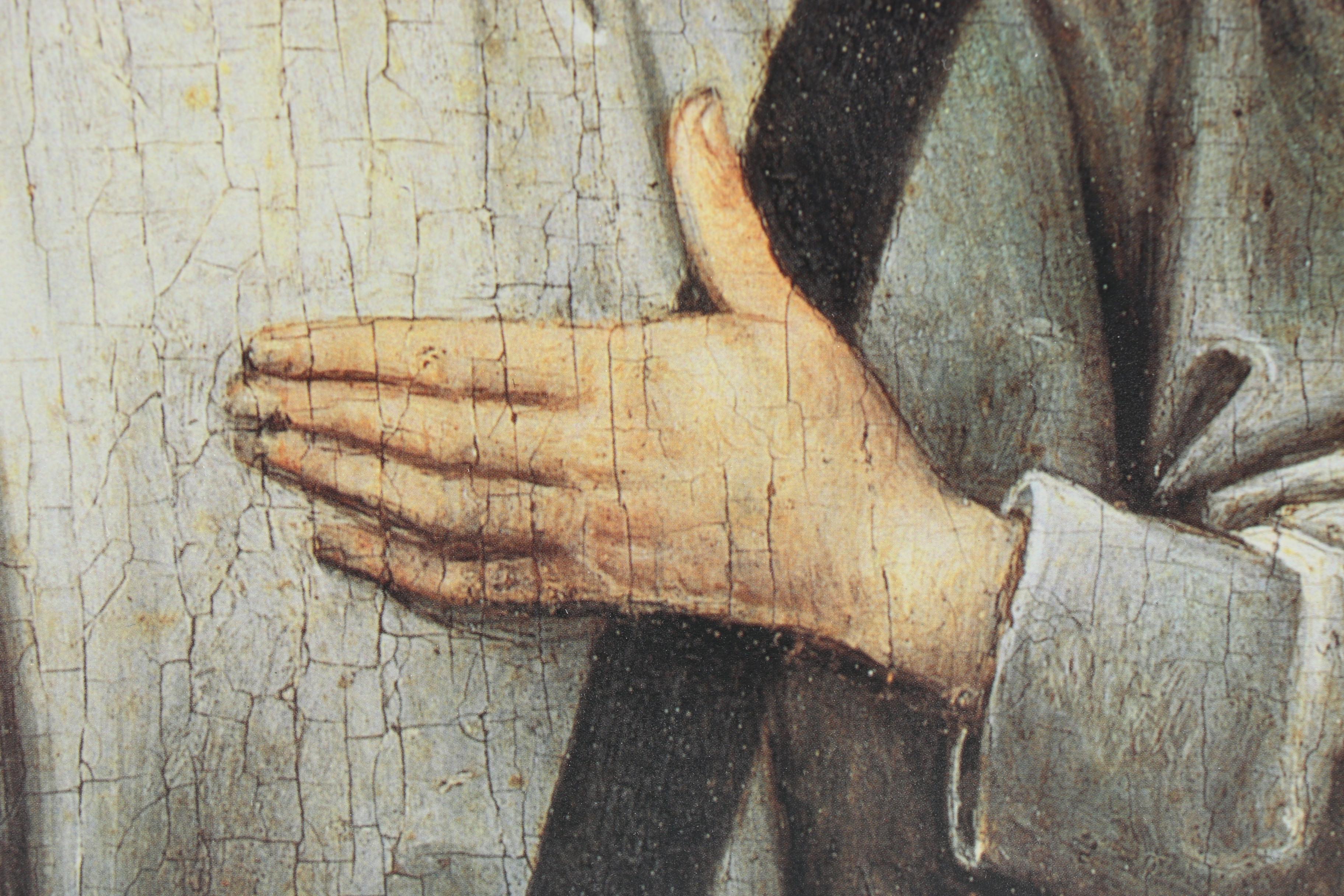 Renaissance Angel Offset Lithograph