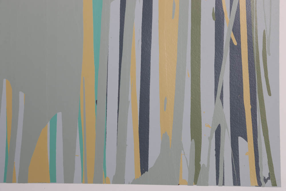 Larry Poons Signed Limited Edition 1979 Serigraph