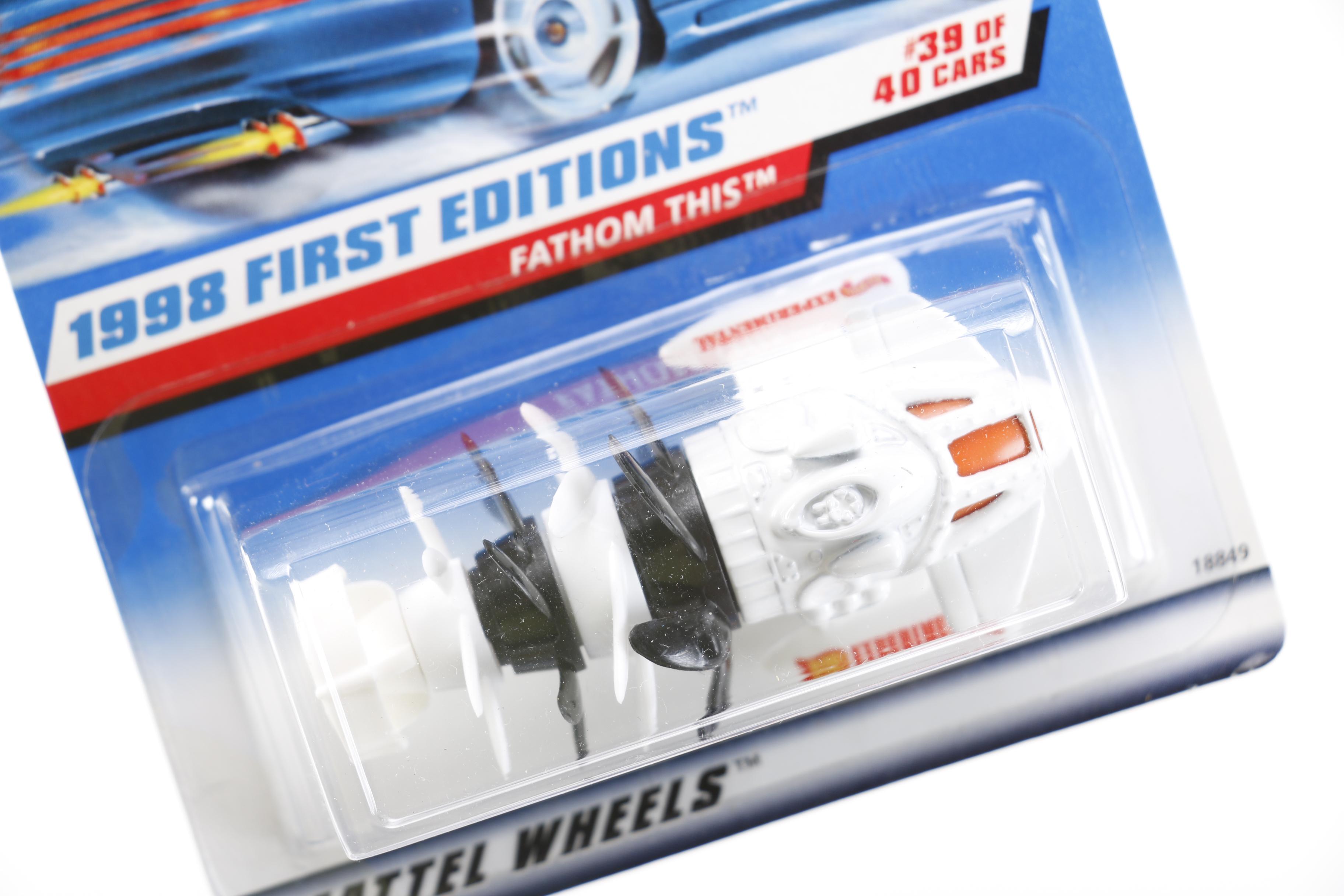 Collection of Hot Wheels Cars