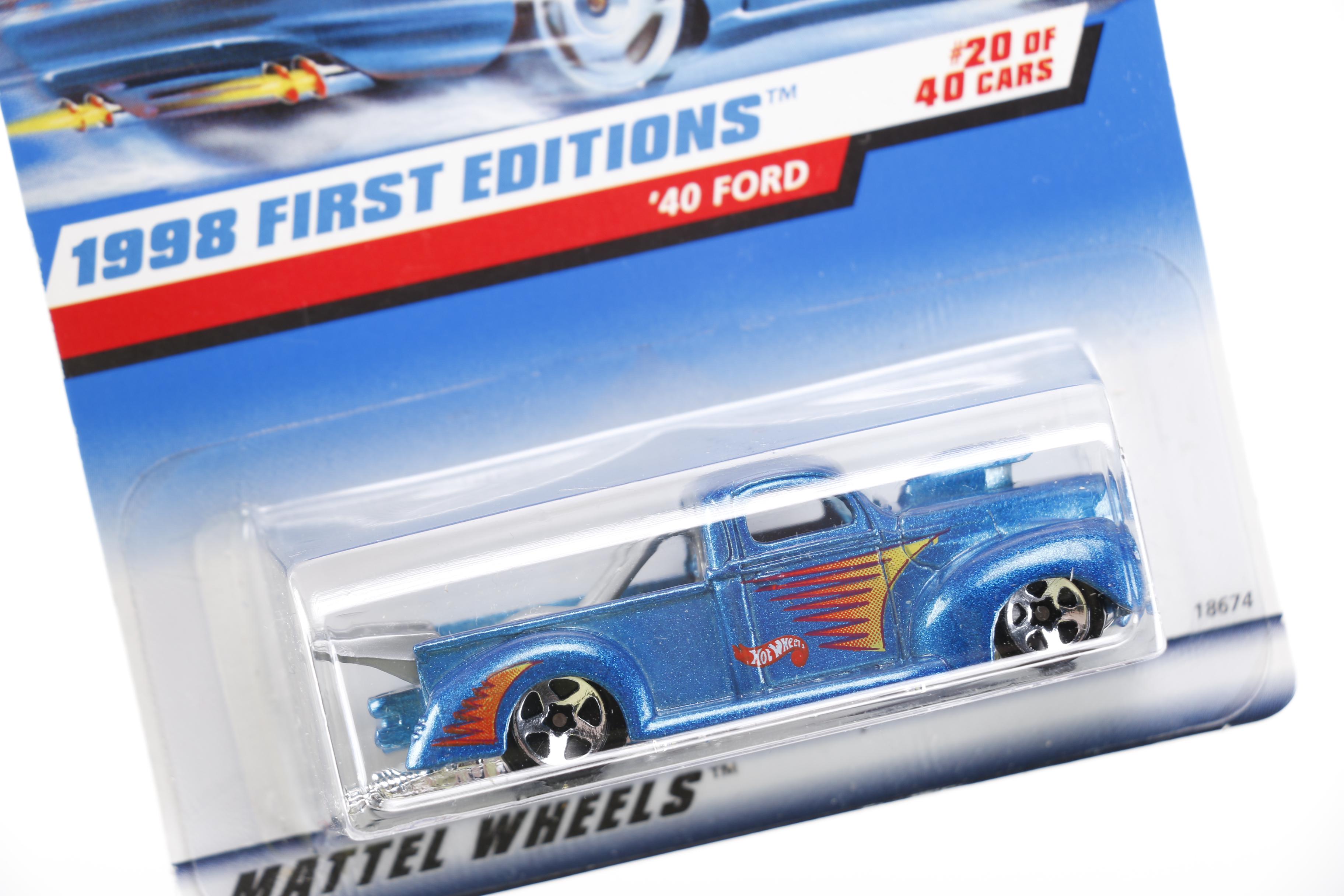 Collection of Hot Wheels Cars