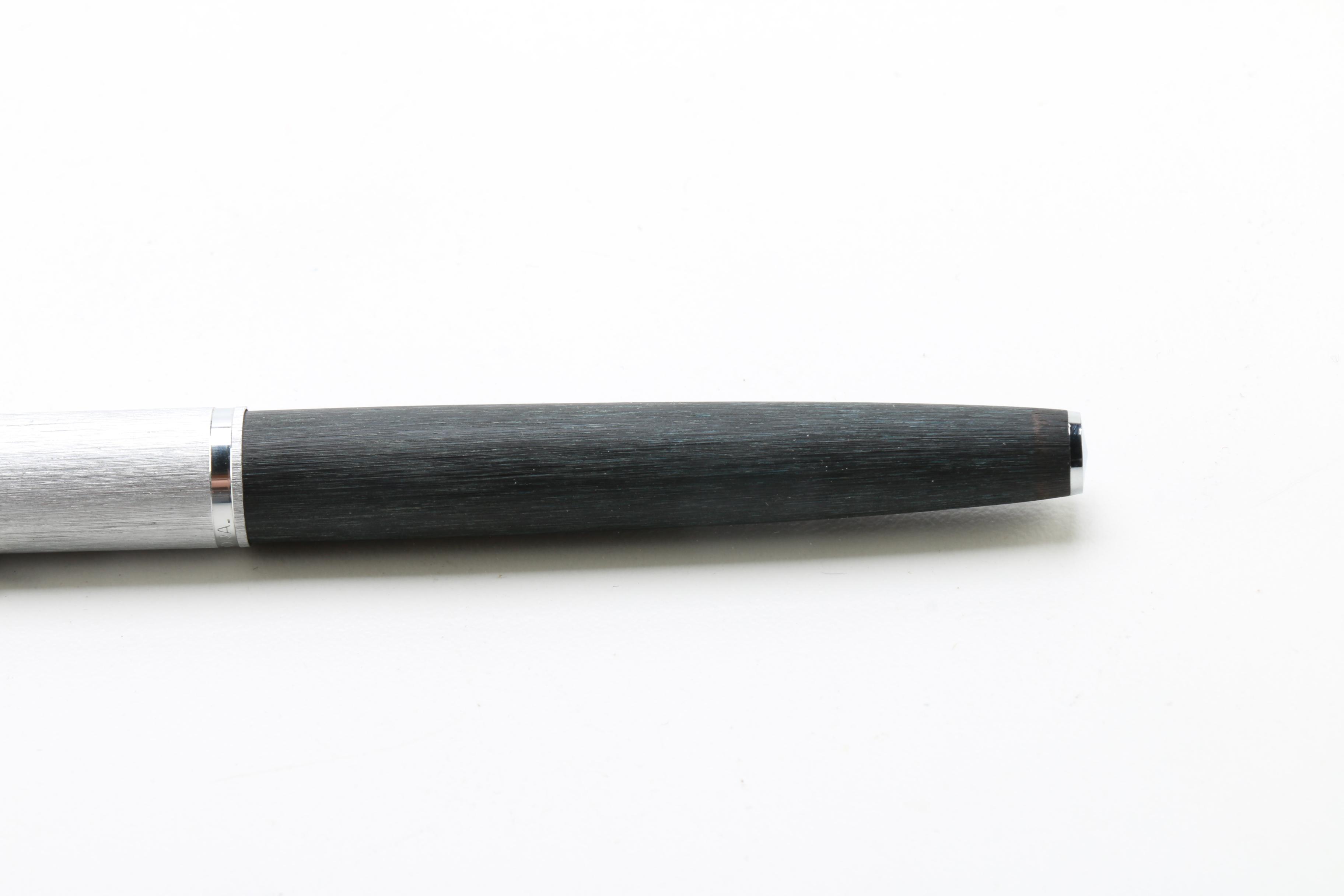 Aurora Black and Gray Fountain Pen