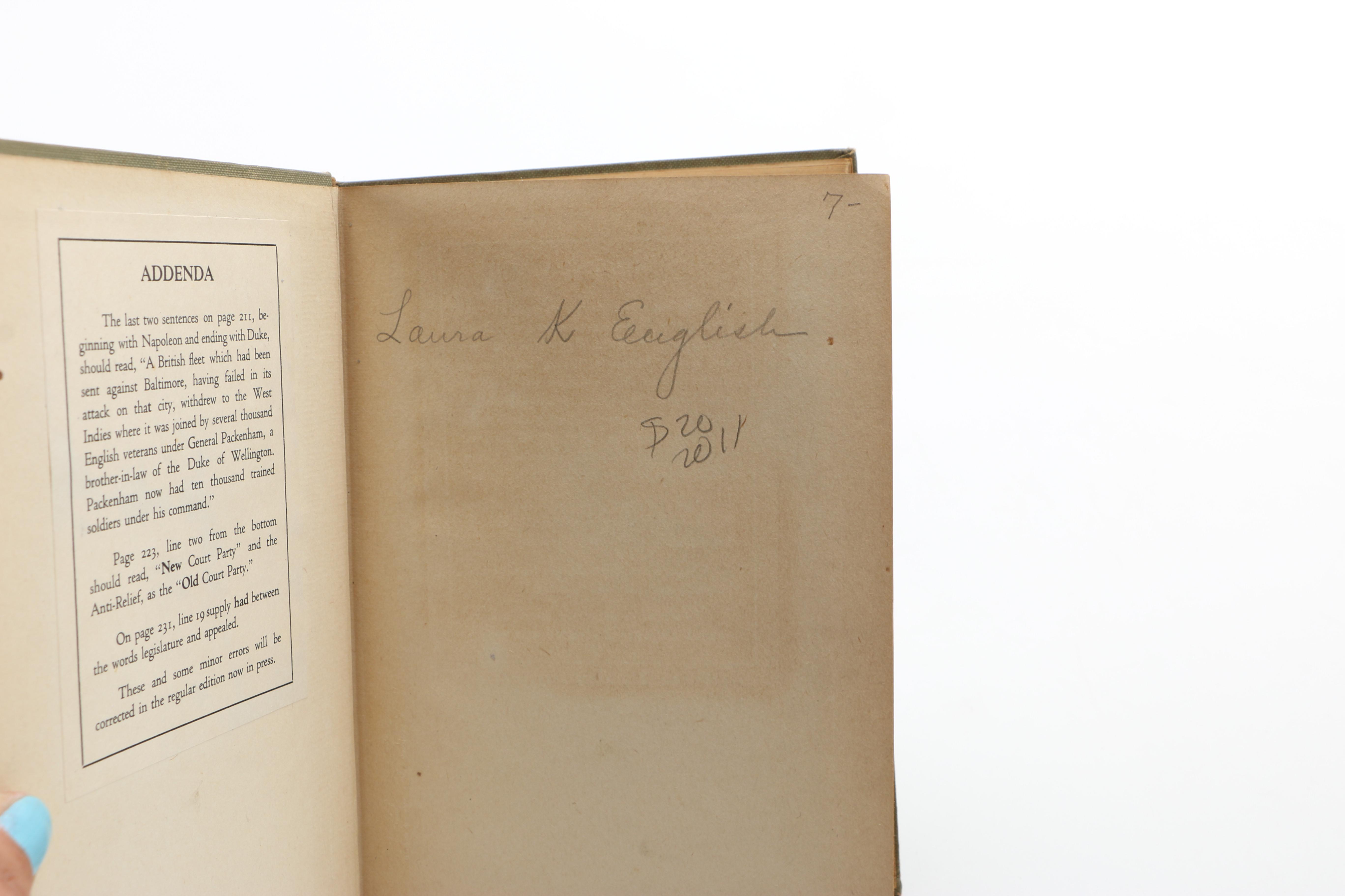 Vintage and Antique Geography Books Including Kentucky