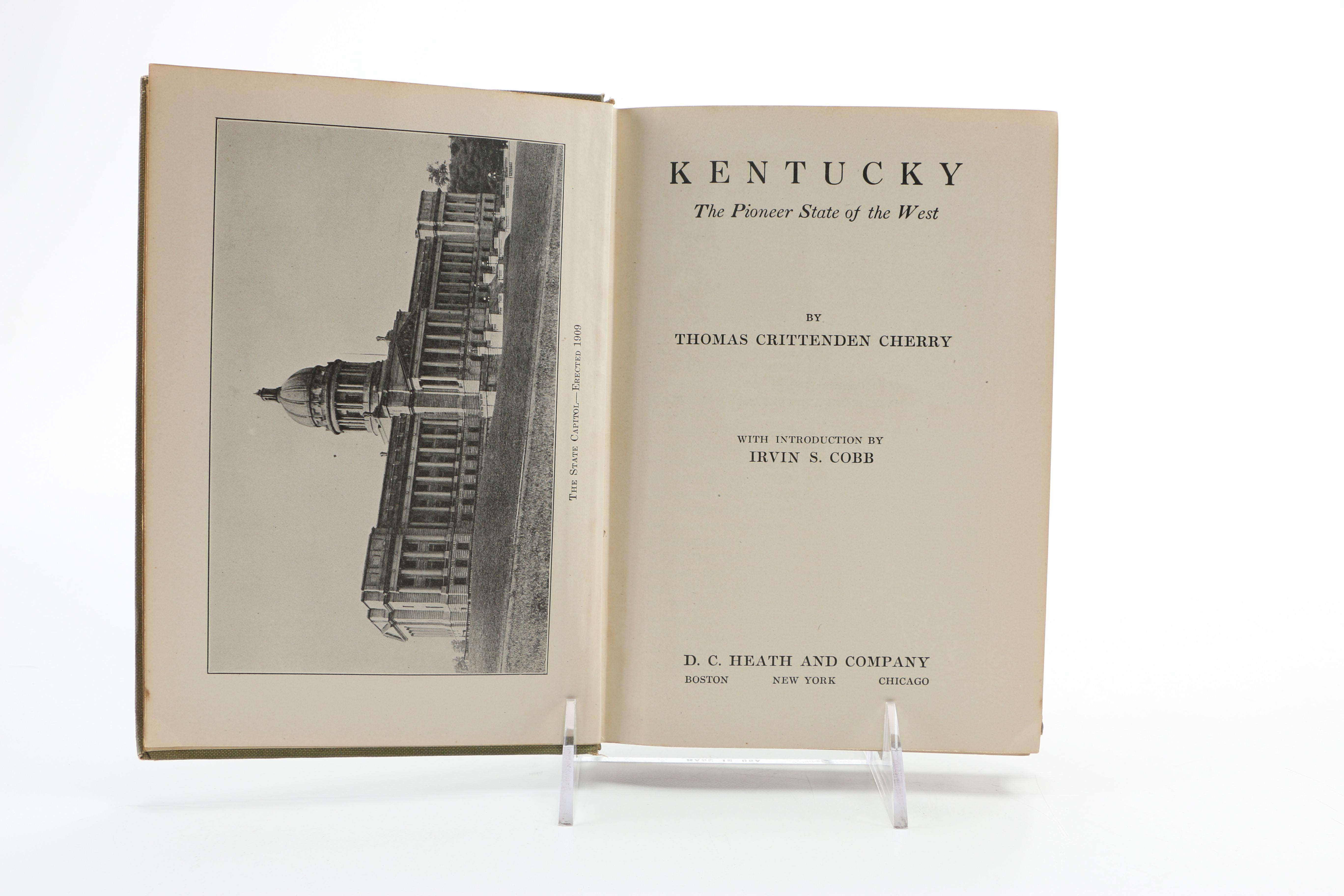 Vintage and Antique Geography Books Including Kentucky
