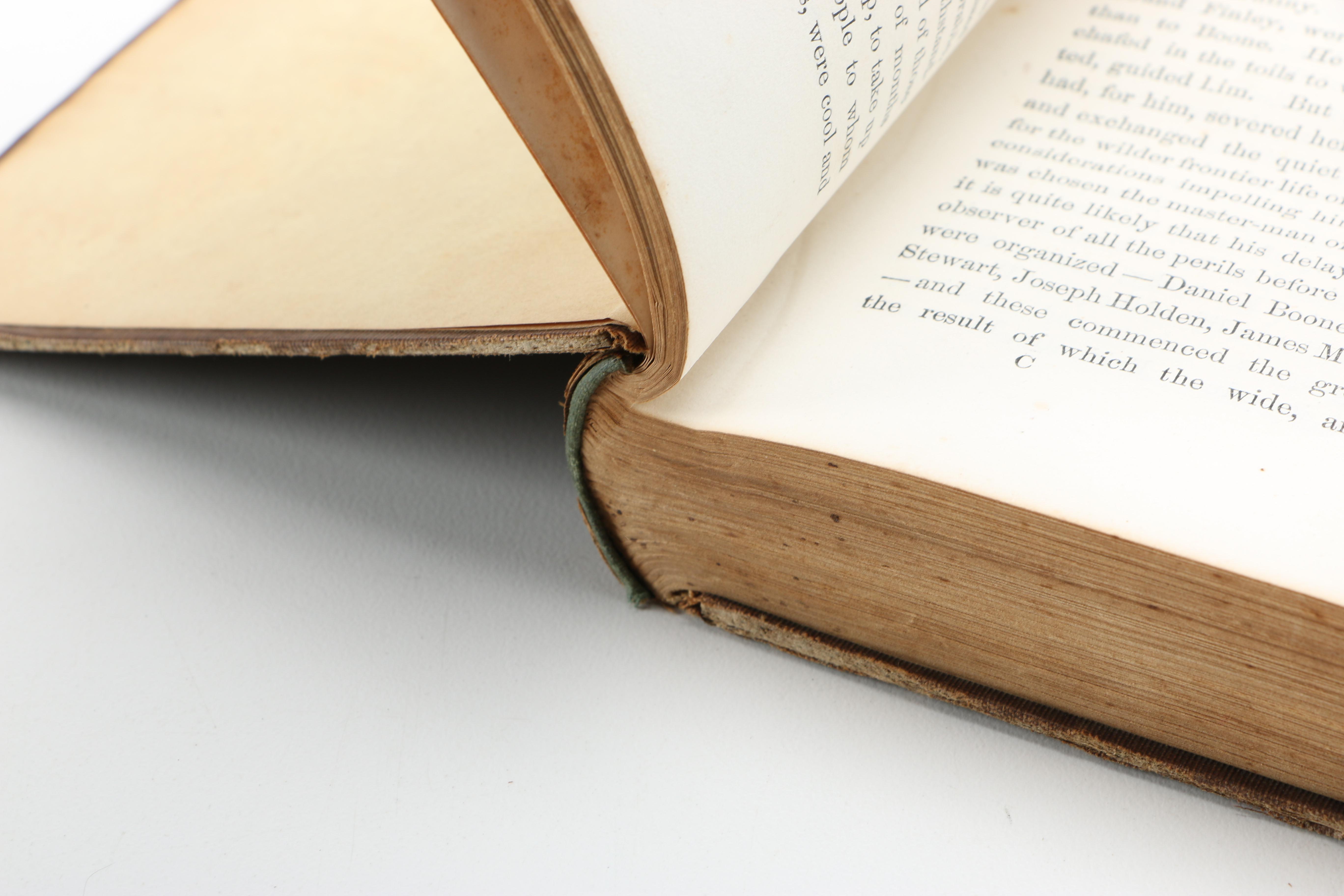 Vintage and Antique Geography Books Including Kentucky