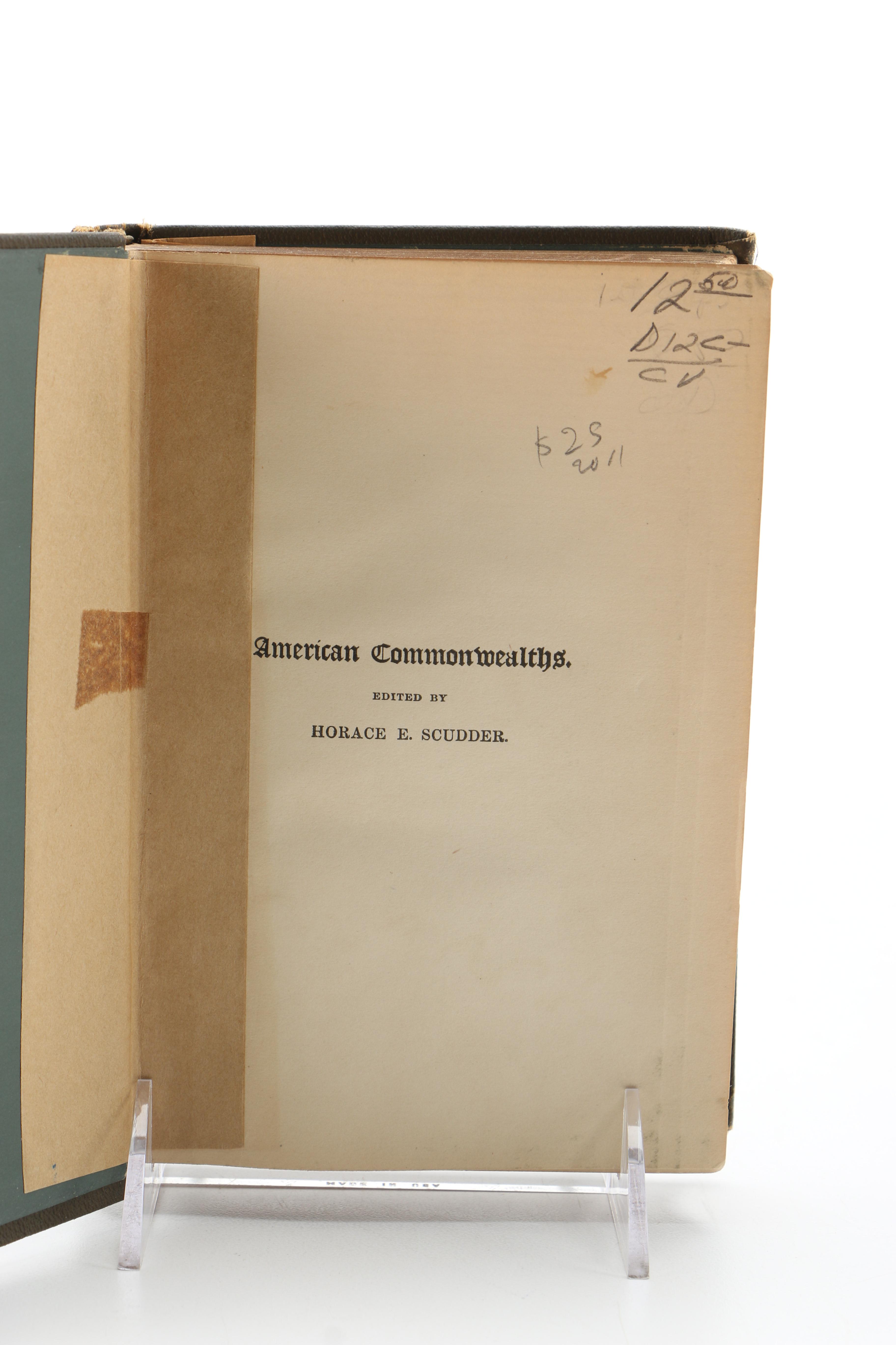 Vintage and Antique Geography Books Including Kentucky