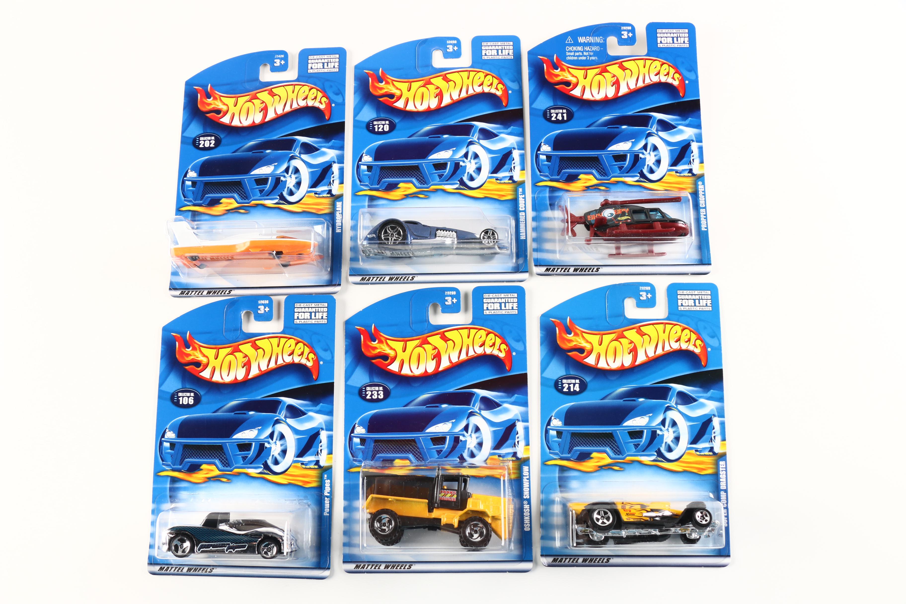 Large Collection of Die-Cast Hot Wheels Cars