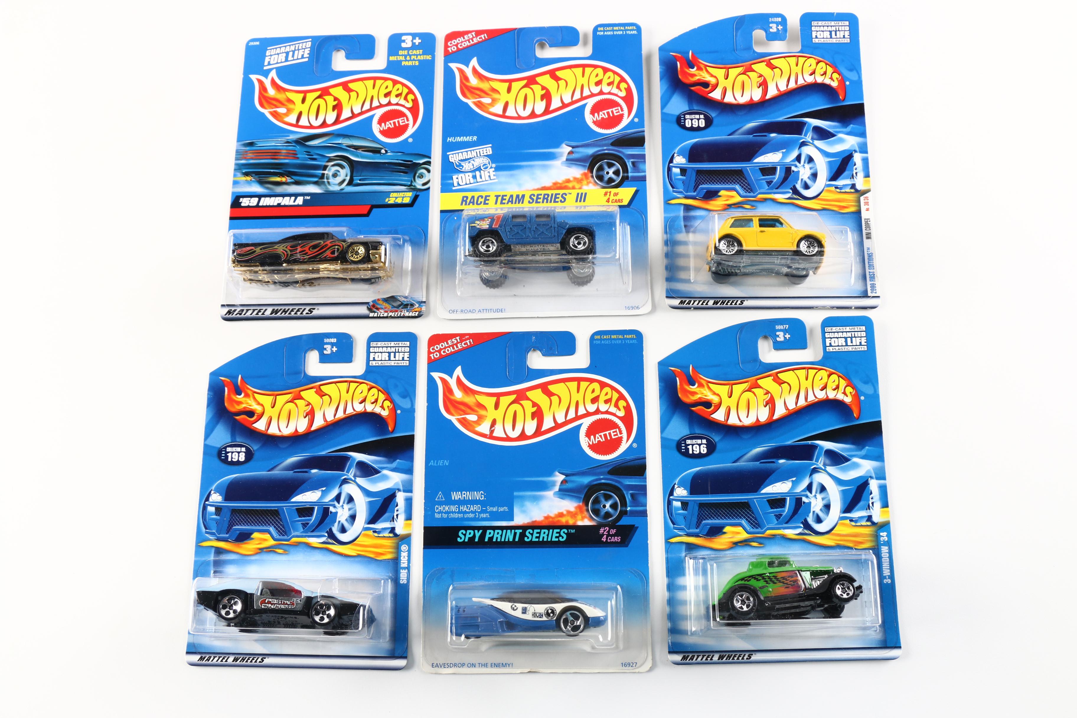 Large Collection of Die-Cast Hot Wheels Cars