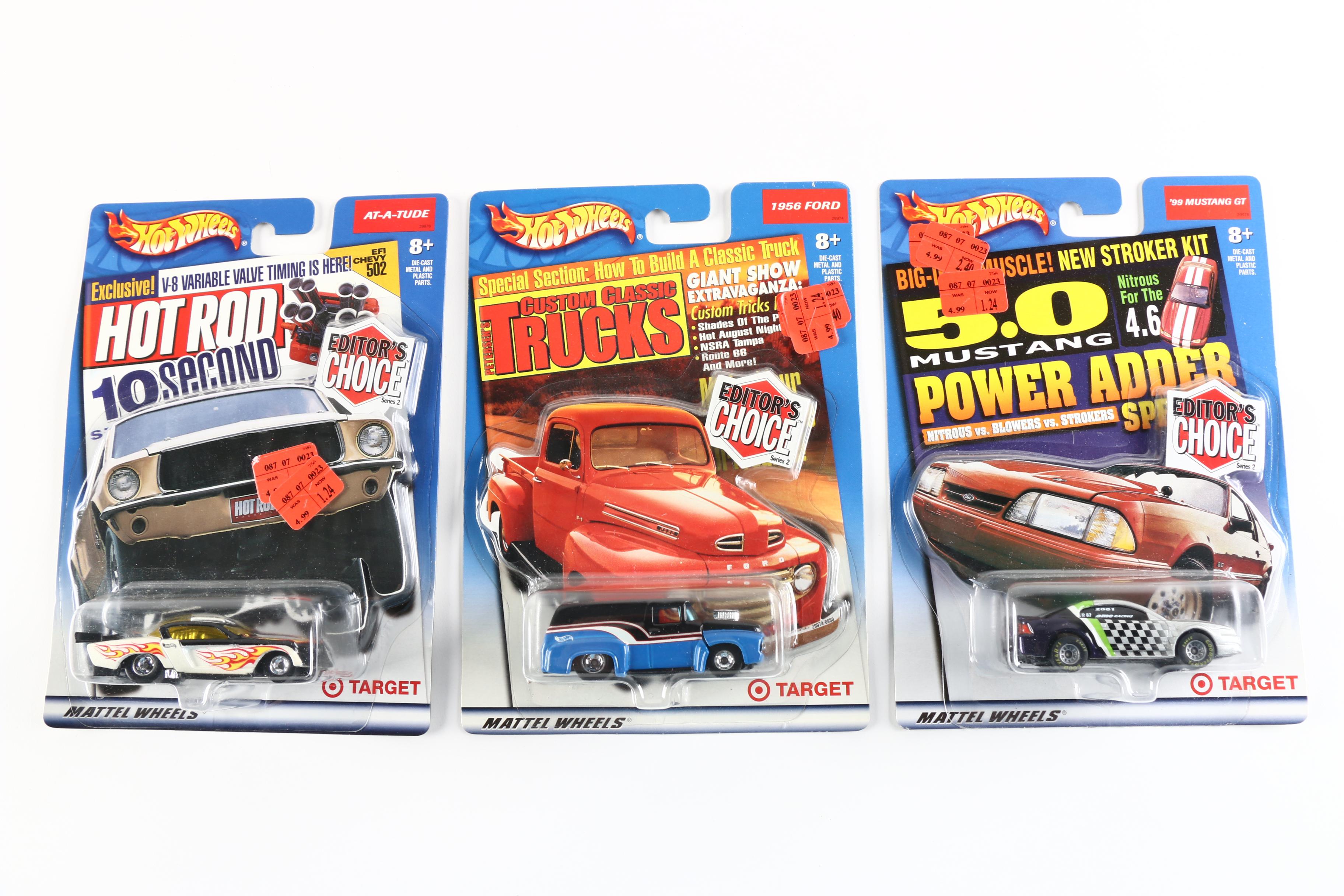 Large Collection of Die-Cast Hot Wheels Cars