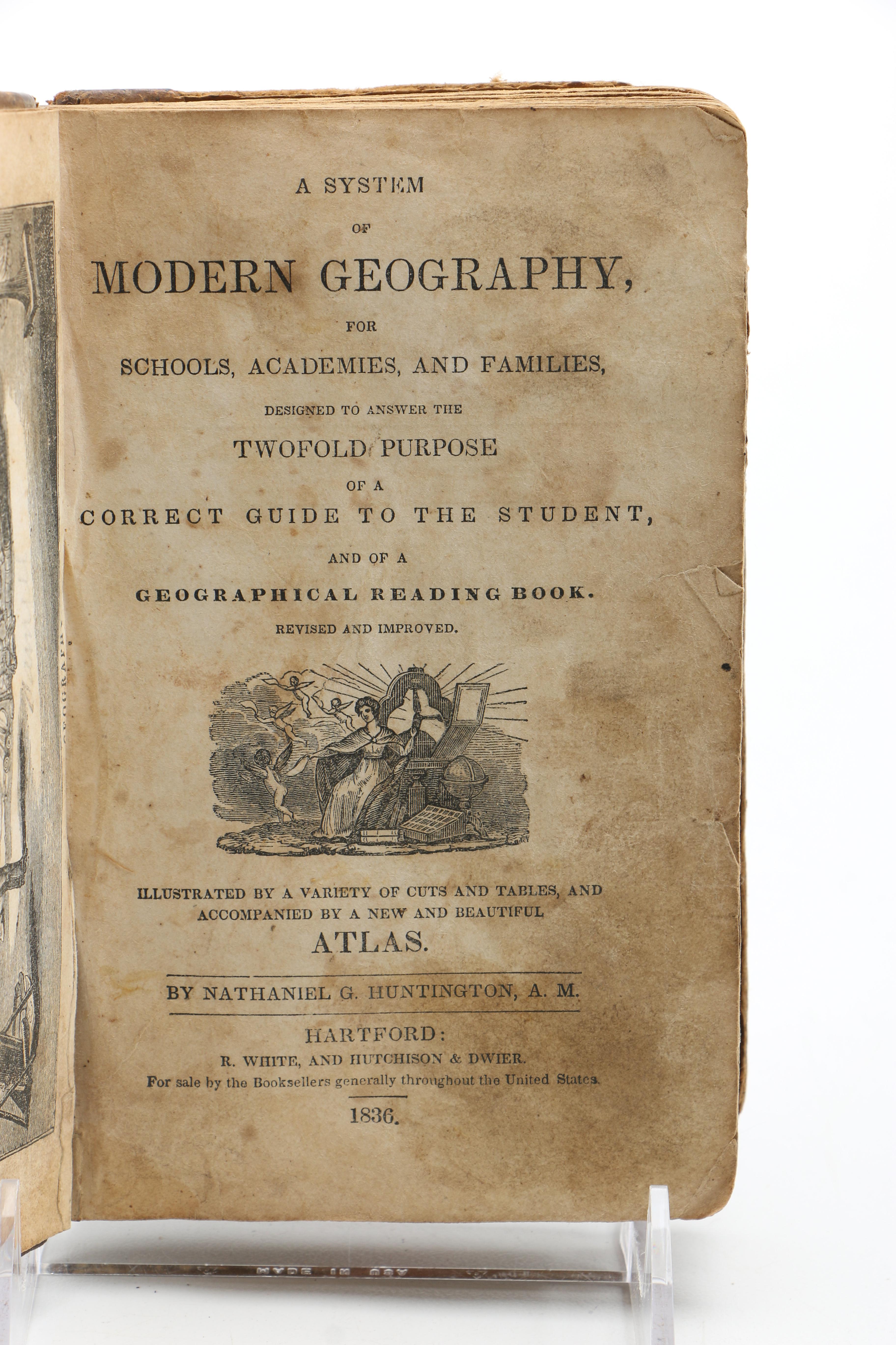 Vintage and Antique Geography Books Including Kentucky