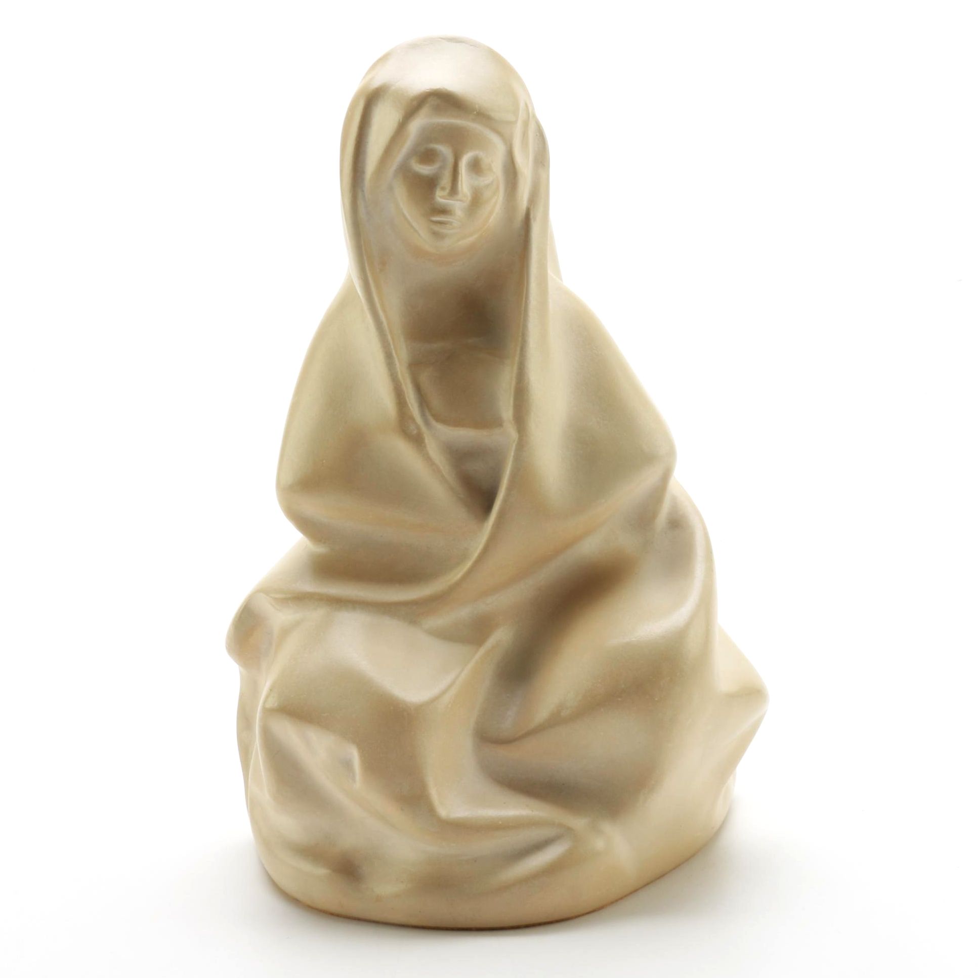 Resin Reproduction "Vierge de Moissac" Figurine