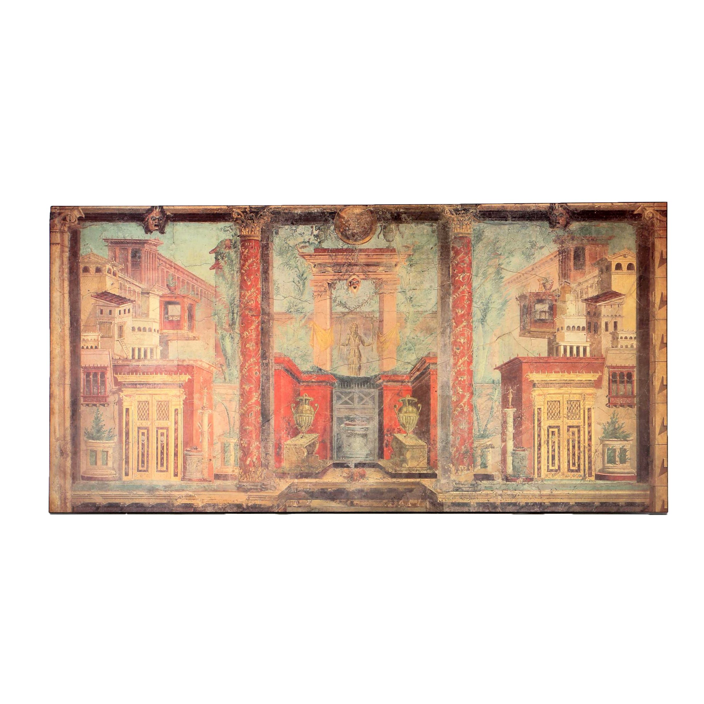 Offset Lithograph After Boscoreale Fresco