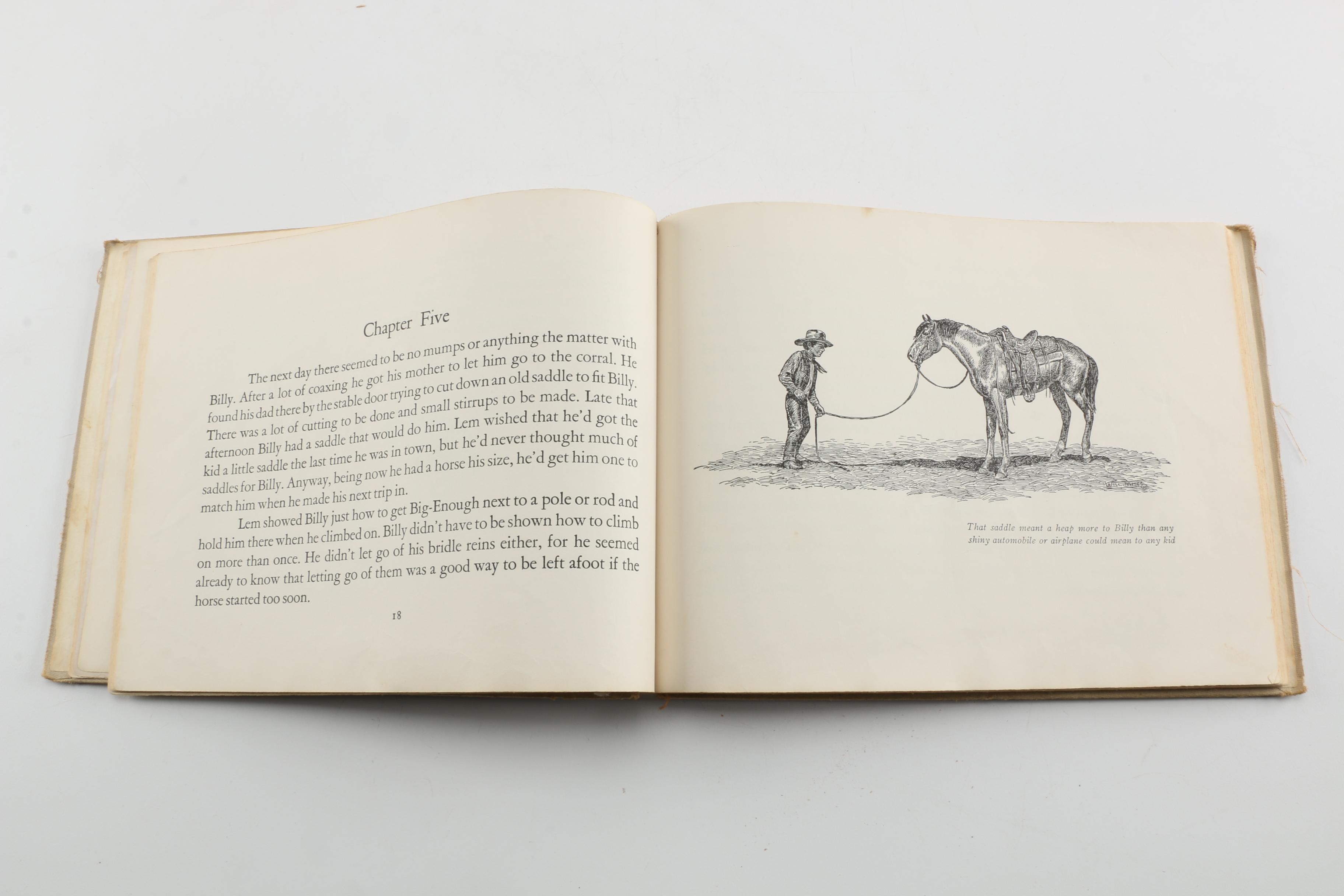 Vintage American West Themed Books