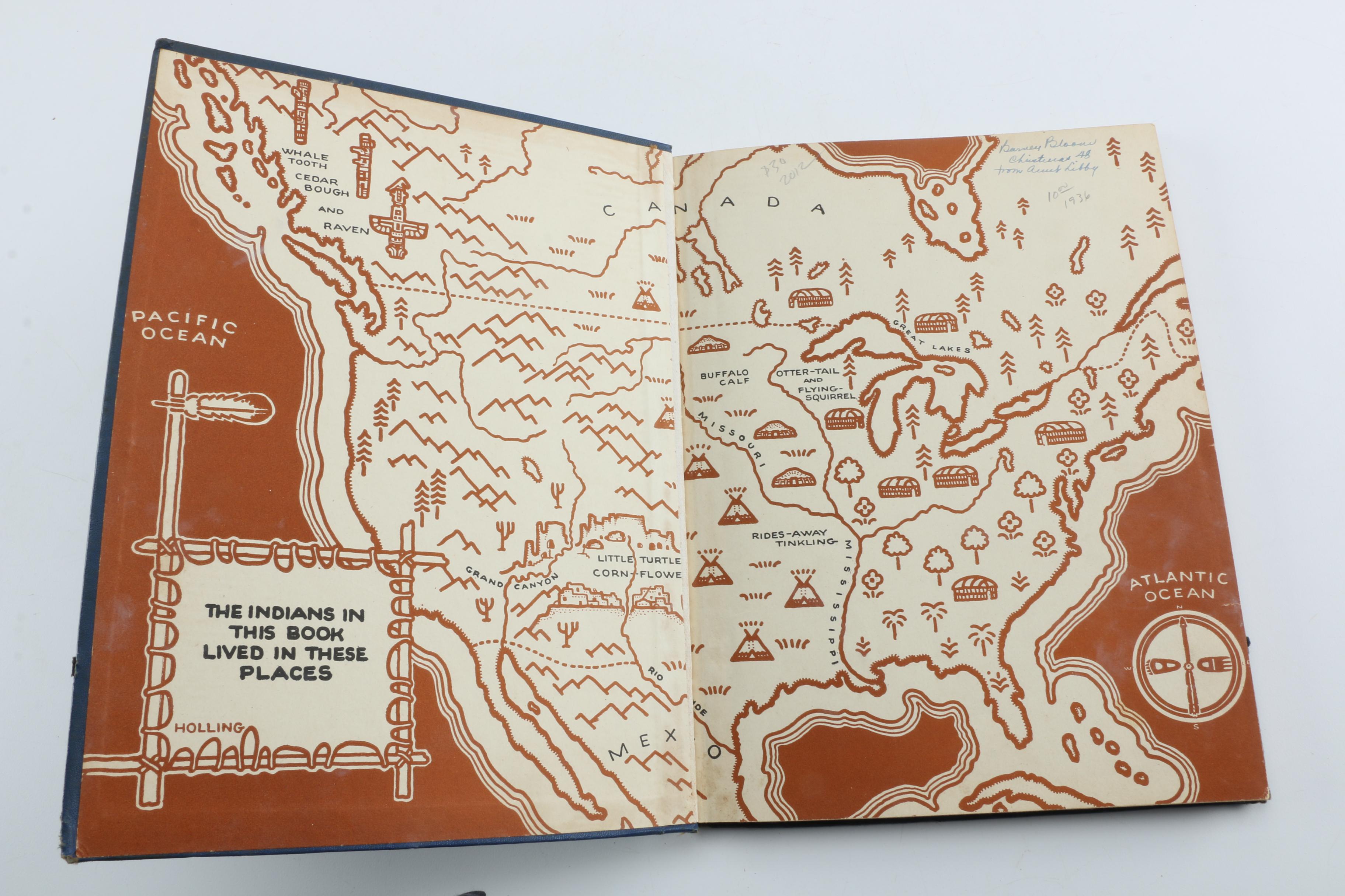 Vintage American West Themed Books