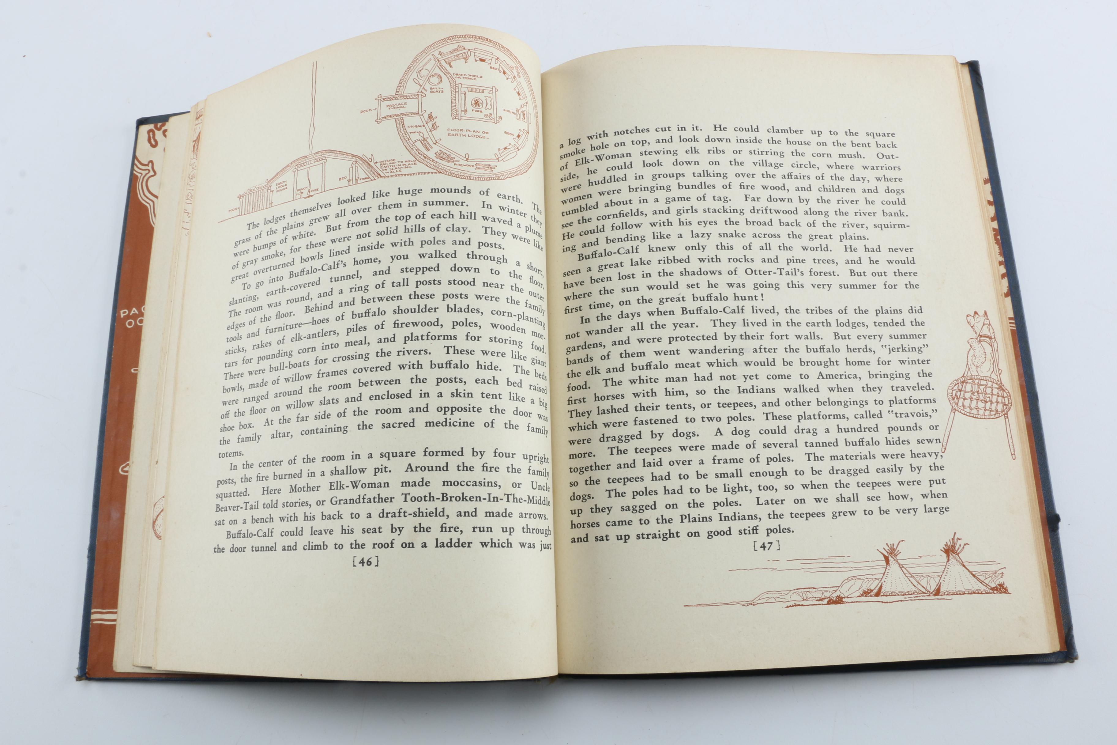 Vintage American West Themed Books