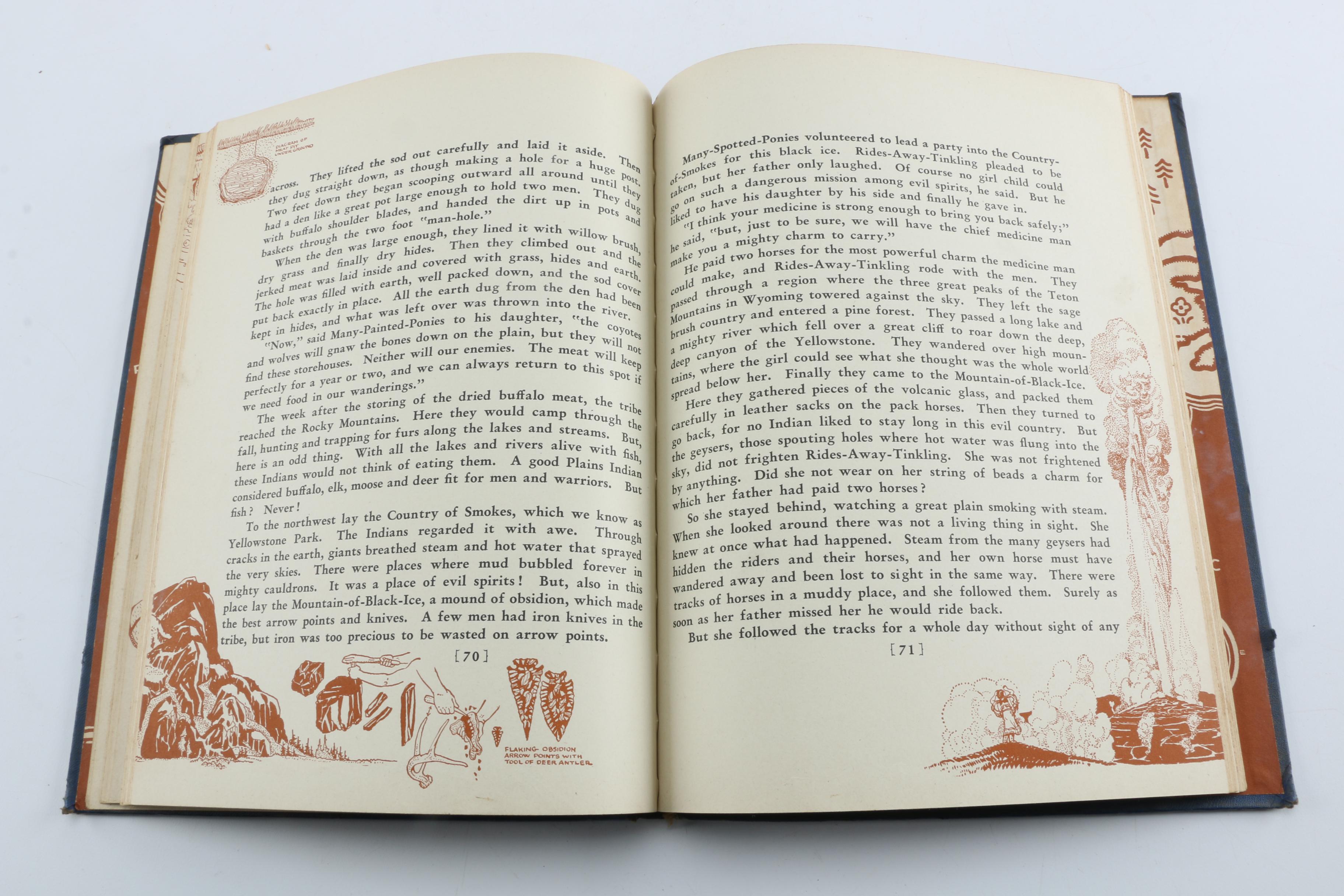 Vintage American West Themed Books