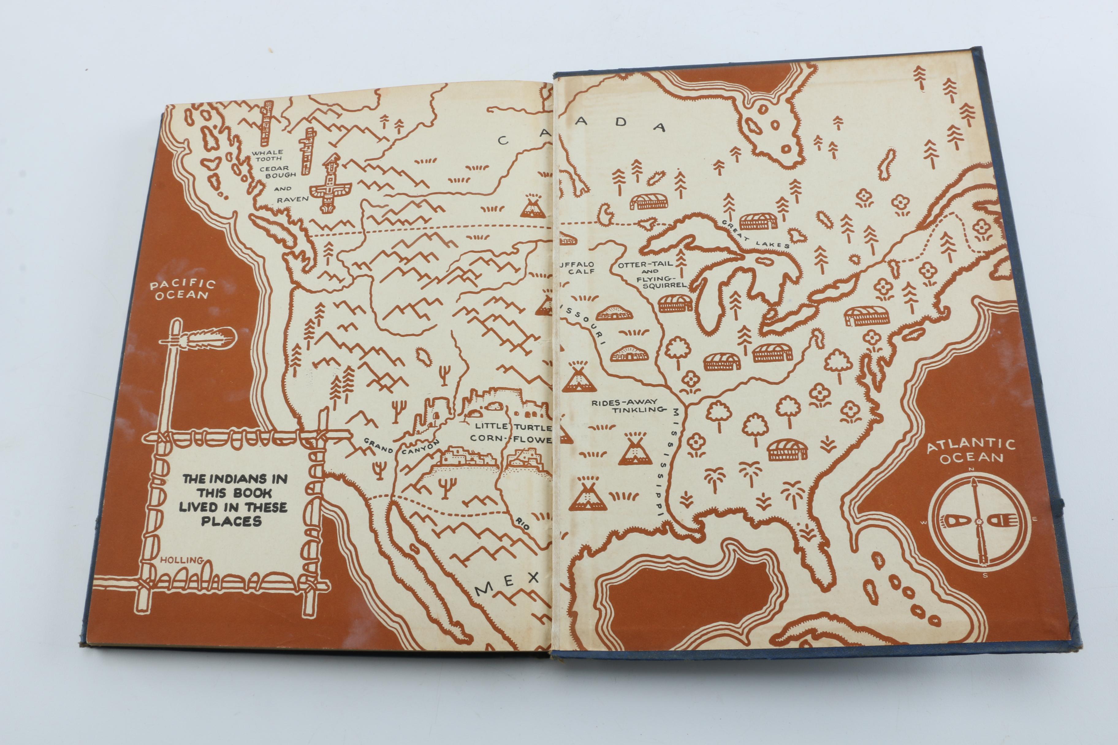 Vintage American West Themed Books