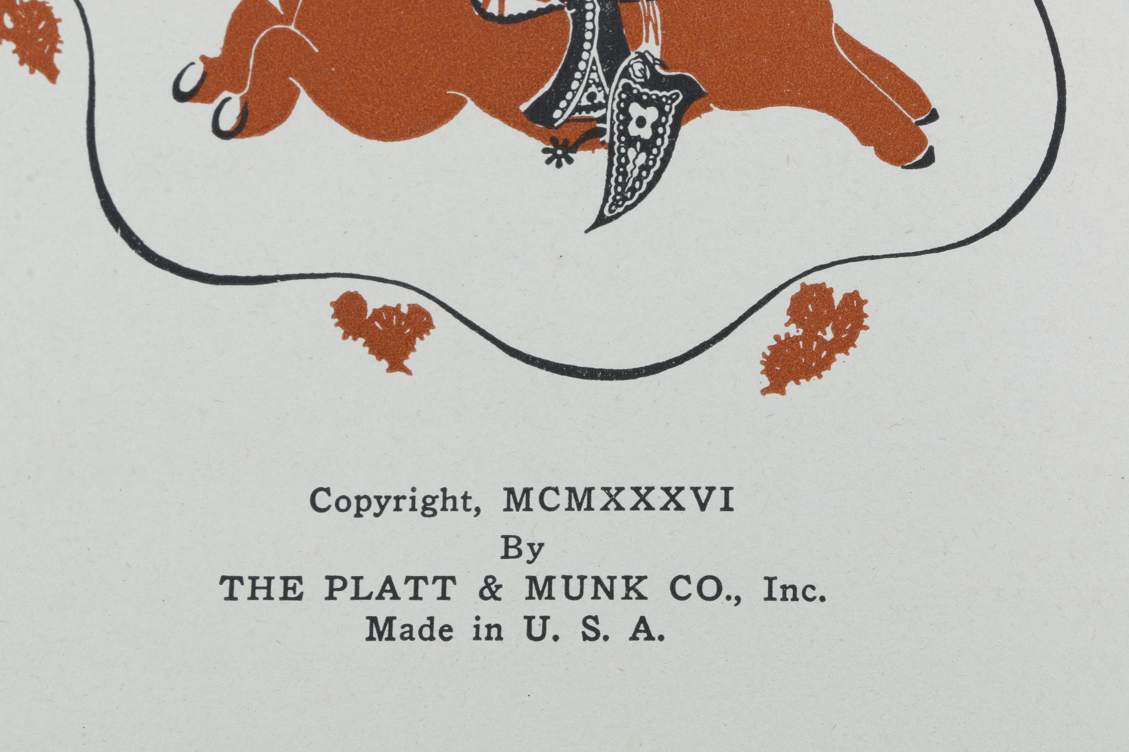 Vintage American West Themed Books