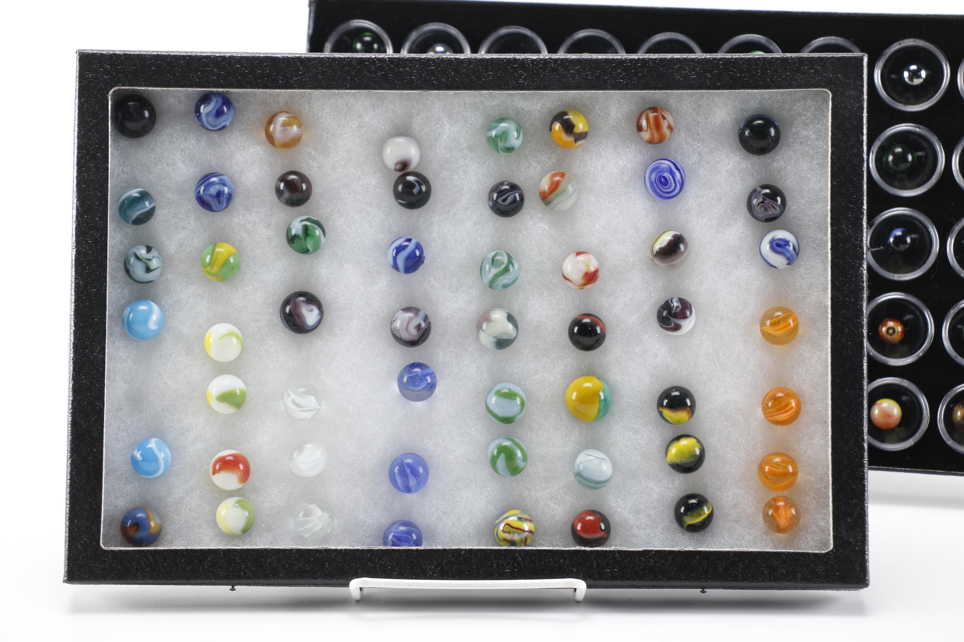 Marble Collections in Cases