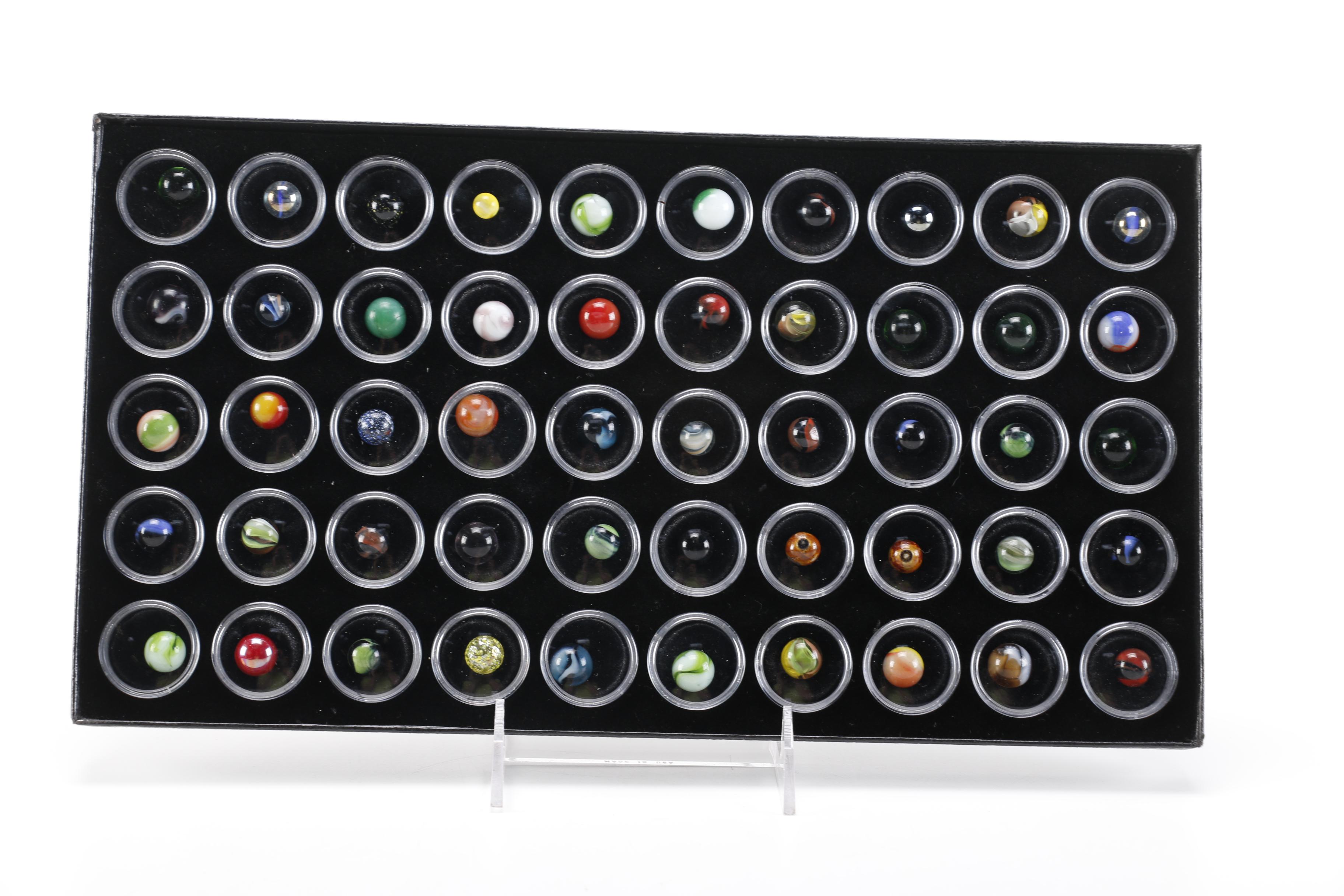 Marble Collections in Cases