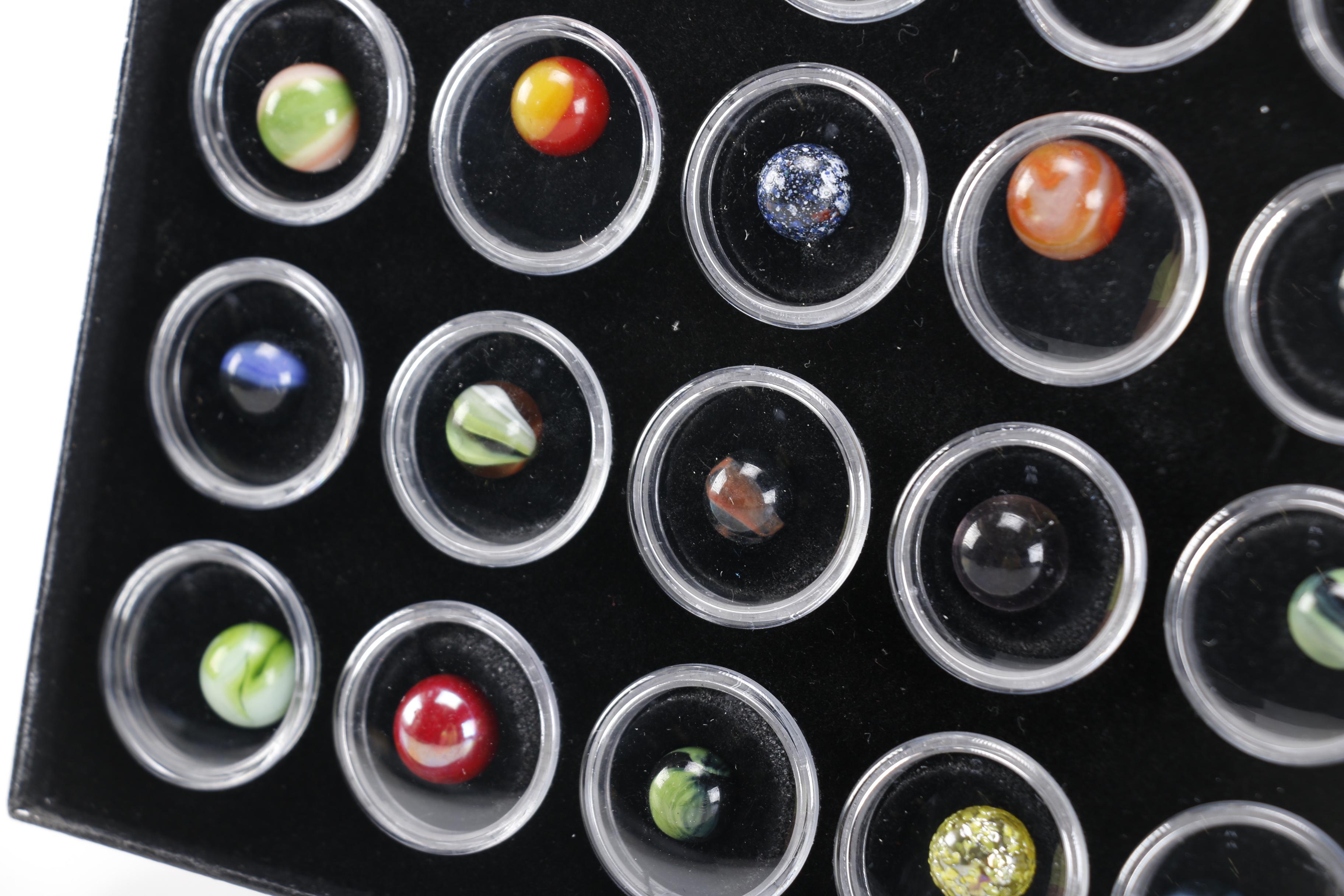 Marble Collections in Cases