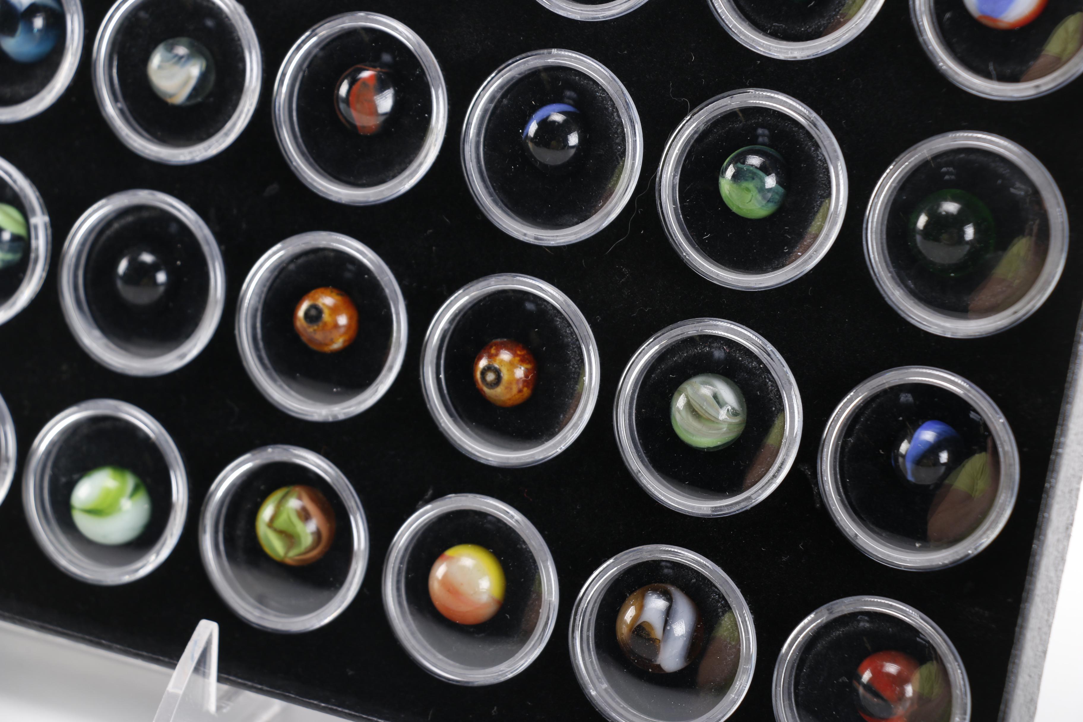 Marble Collections in Cases