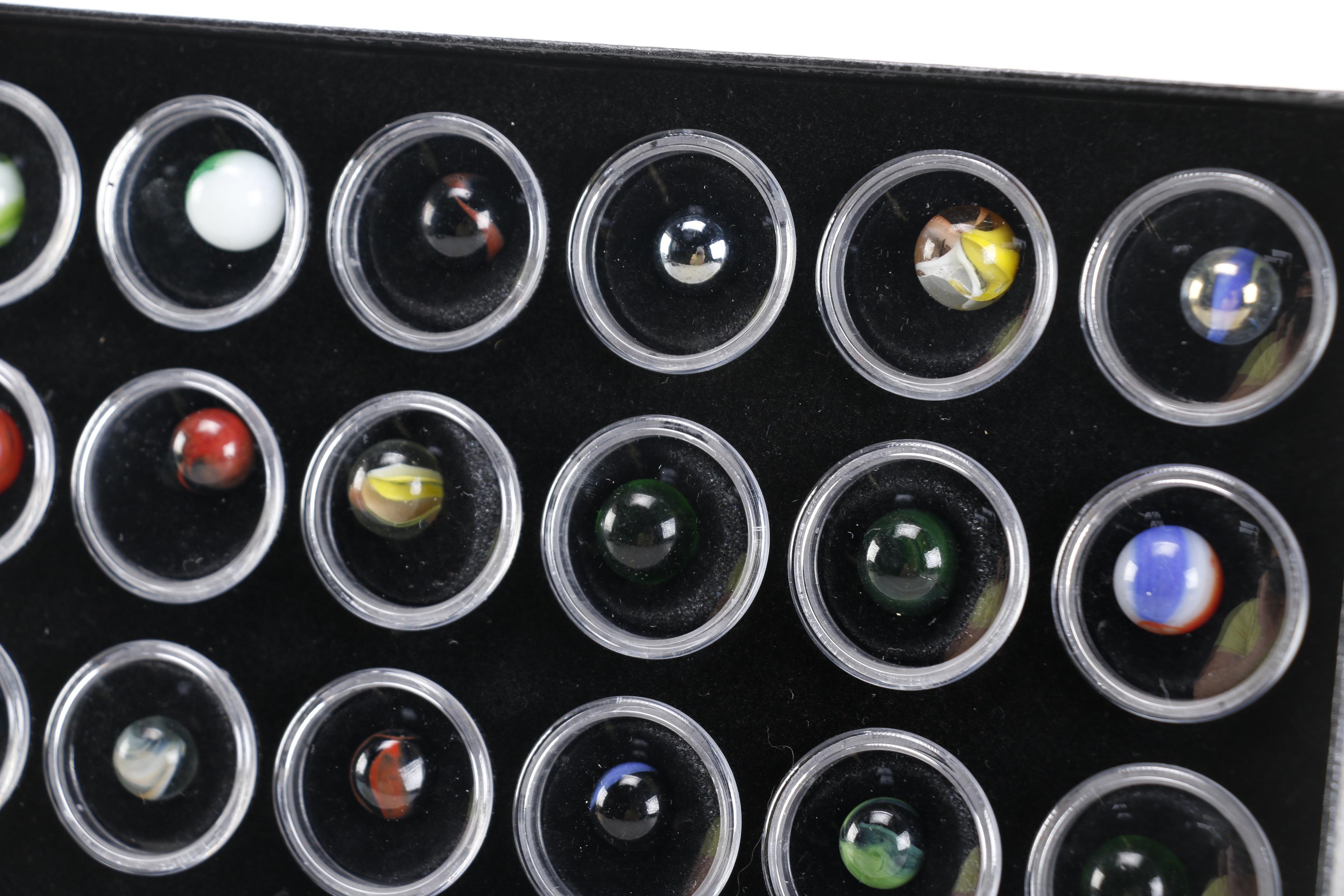 Marble Collections in Cases