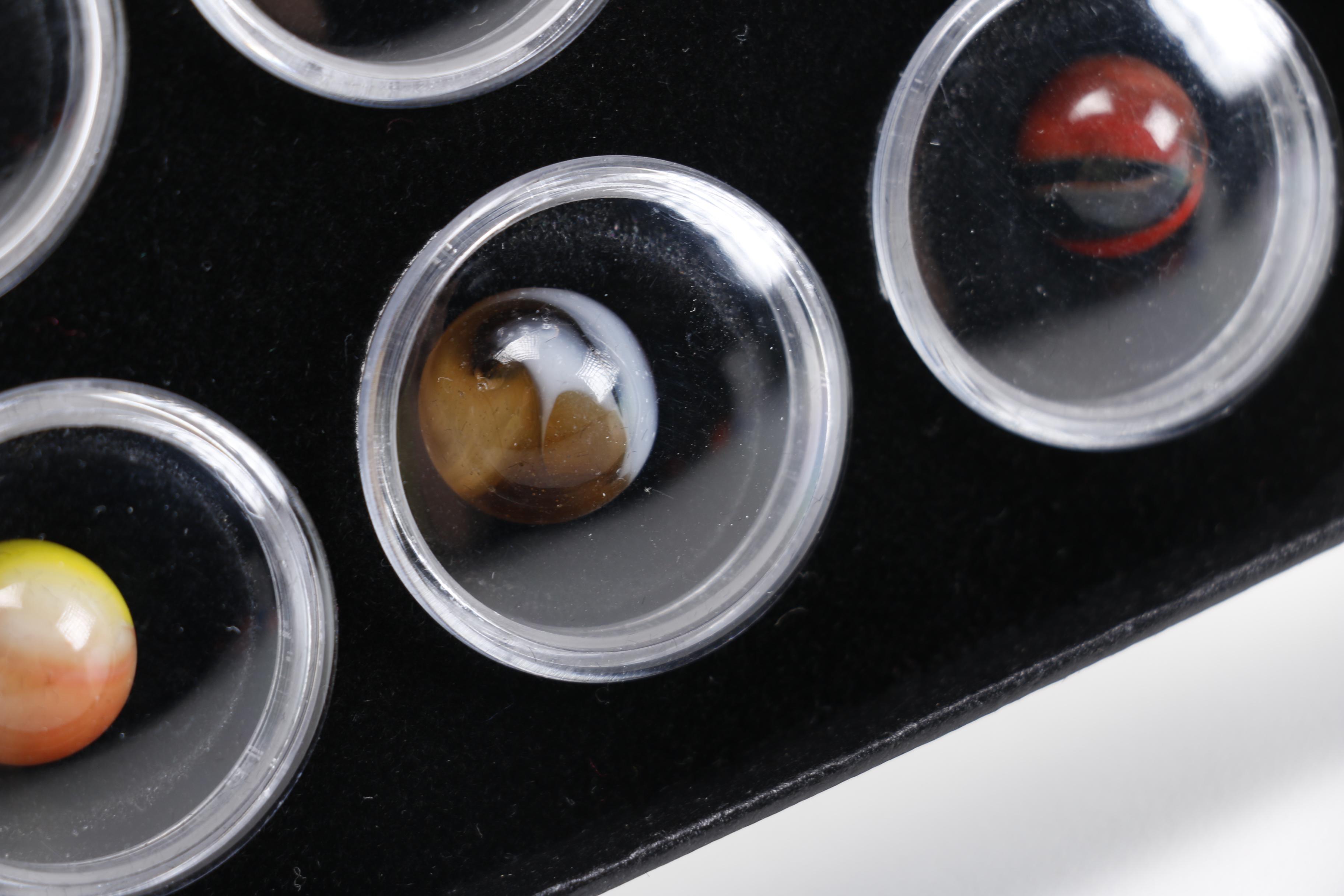 Marble Collections in Cases