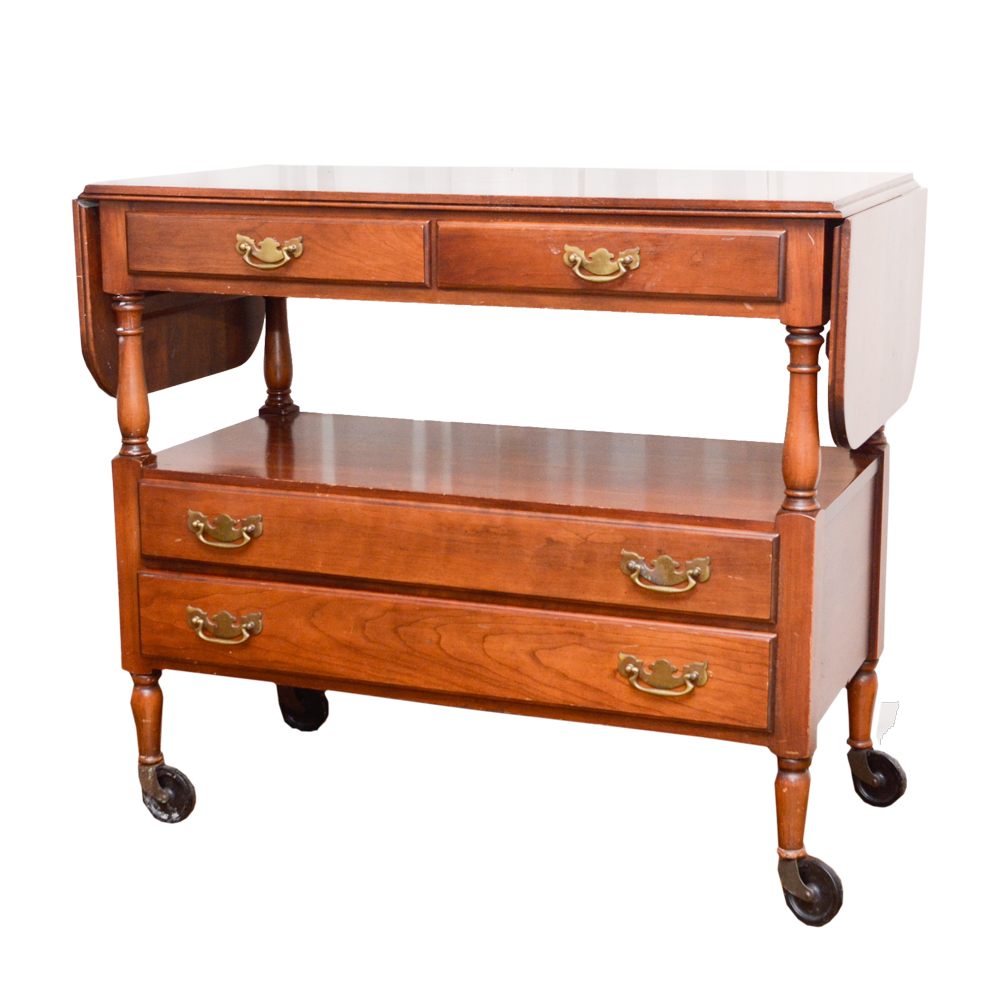 Vintage Cherry Buffet by Statton Trutype Americana