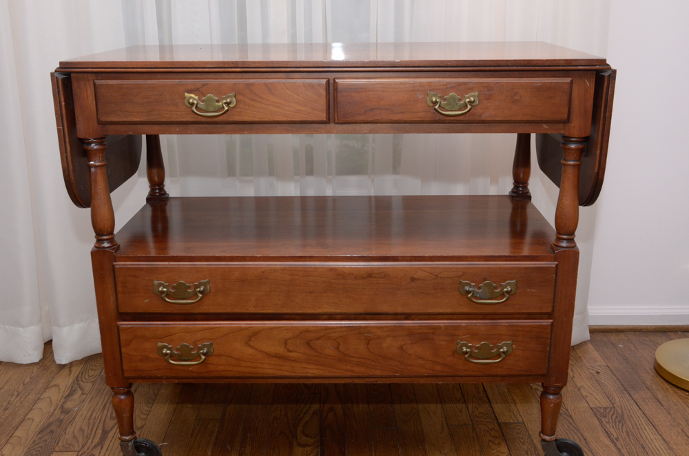 Vintage Cherry Buffet by Statton Trutype Americana