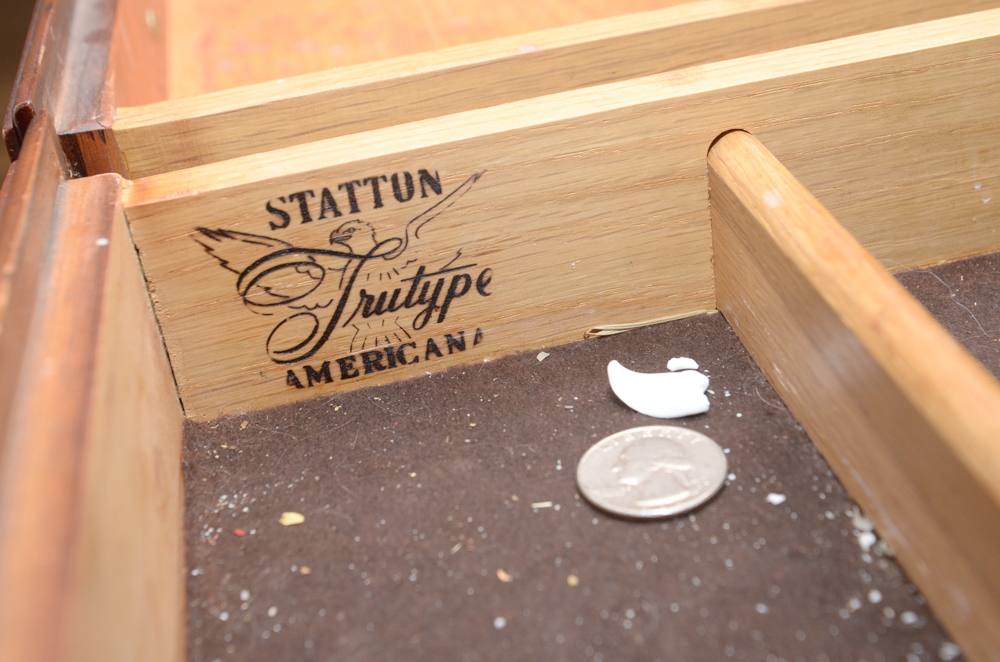 Vintage Cherry Buffet by Statton Trutype Americana