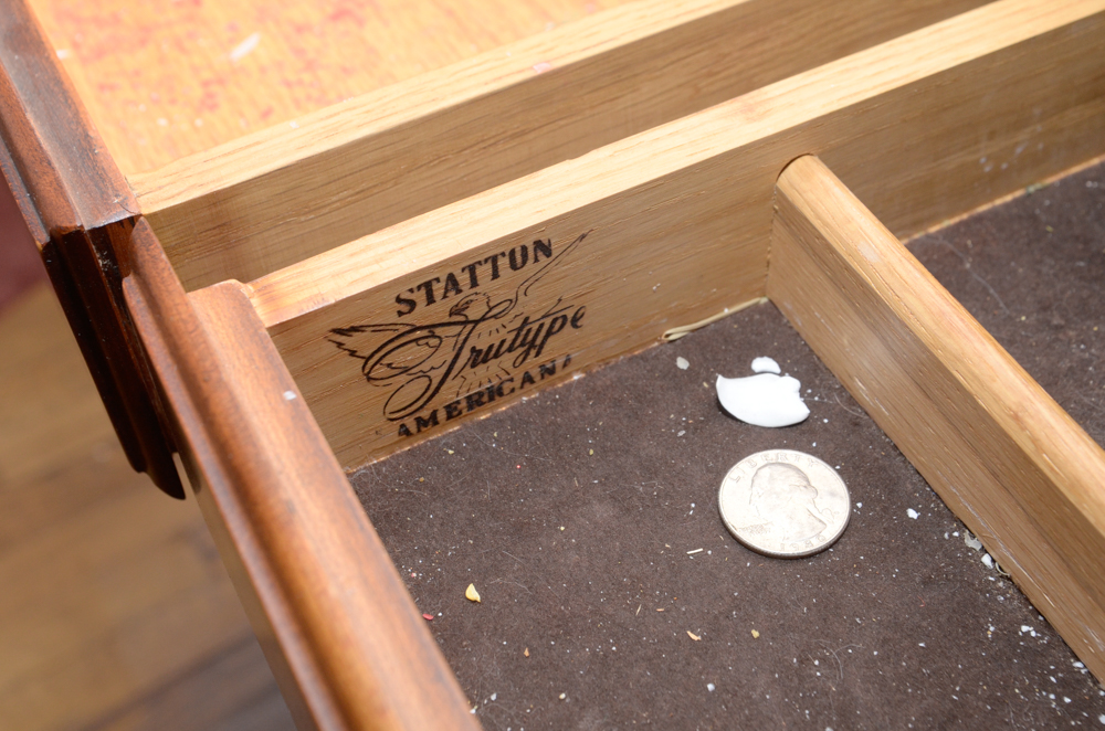 Vintage Cherry Buffet by Statton Trutype Americana