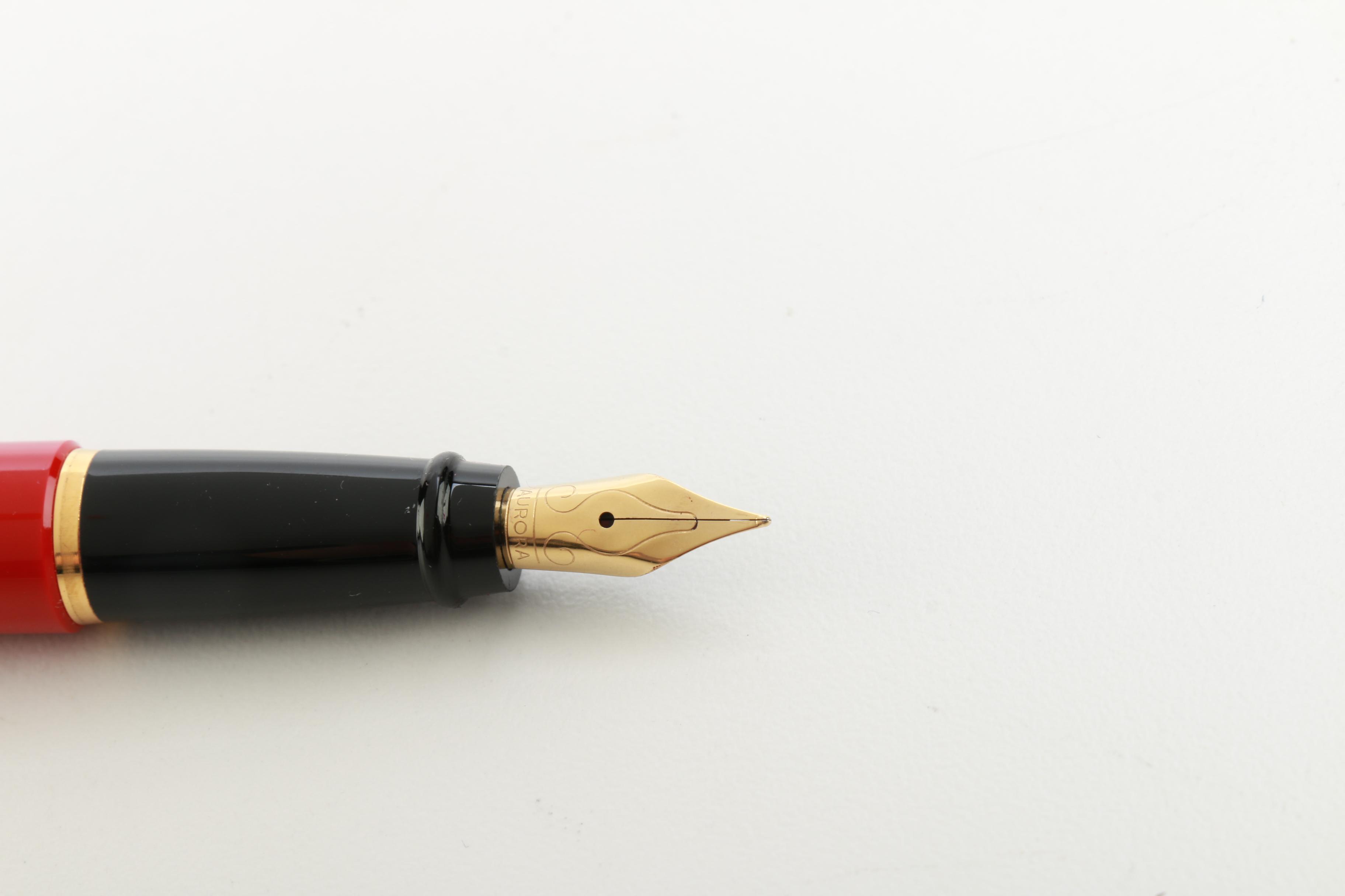 Aurora Red Ballpoint Pen