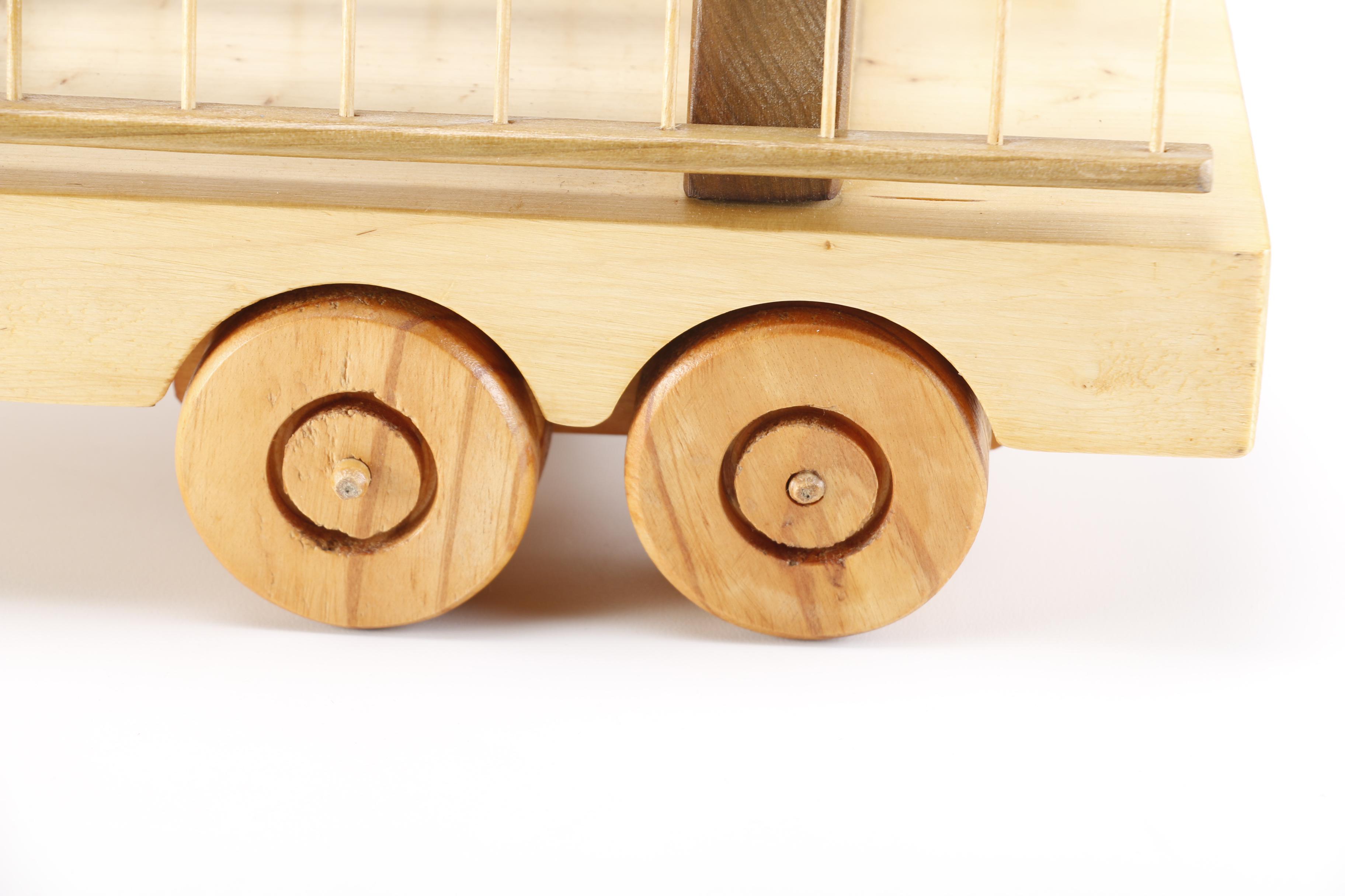 Wooden Fire Truck