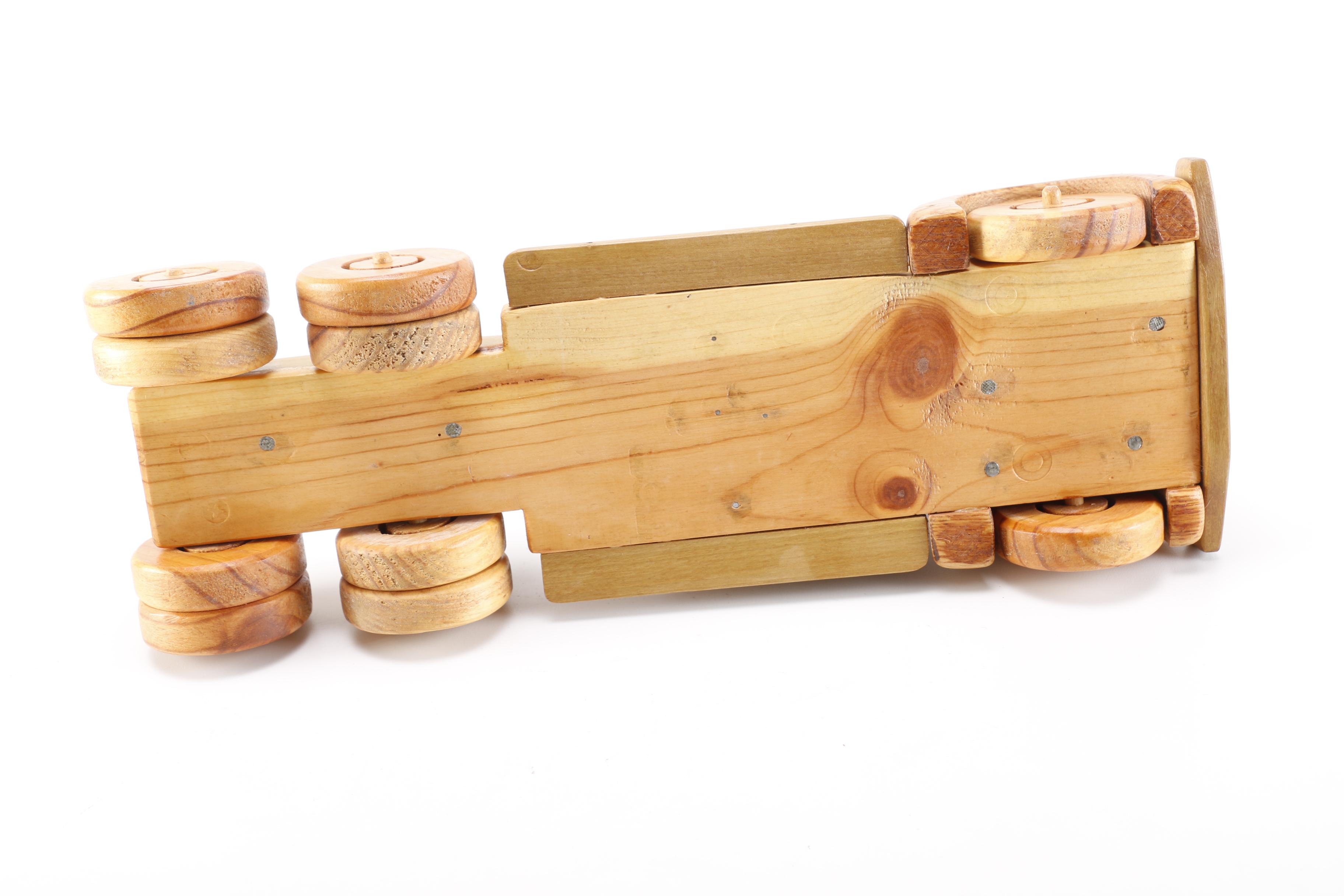 Wooden Fire Truck