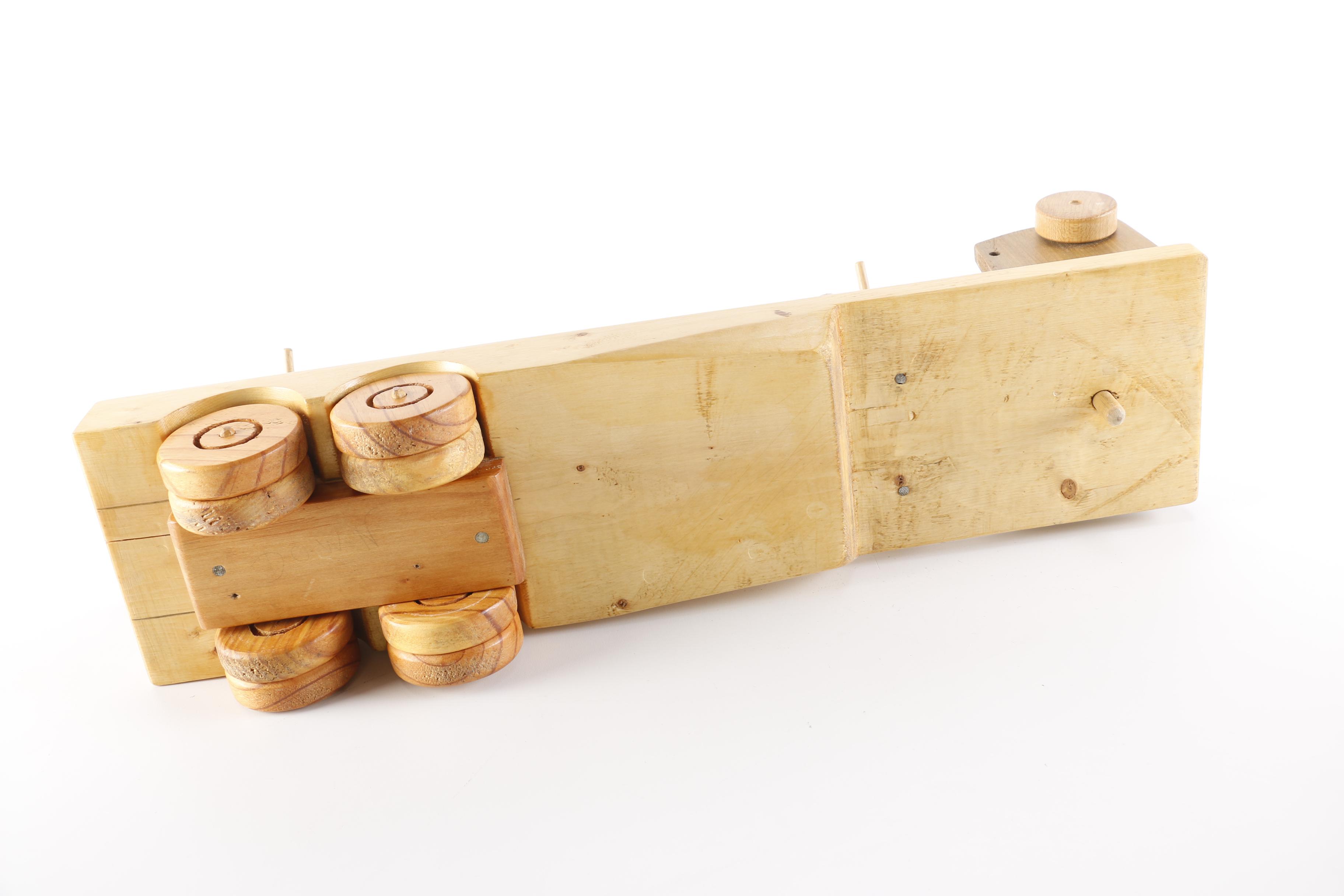 Wooden Fire Truck