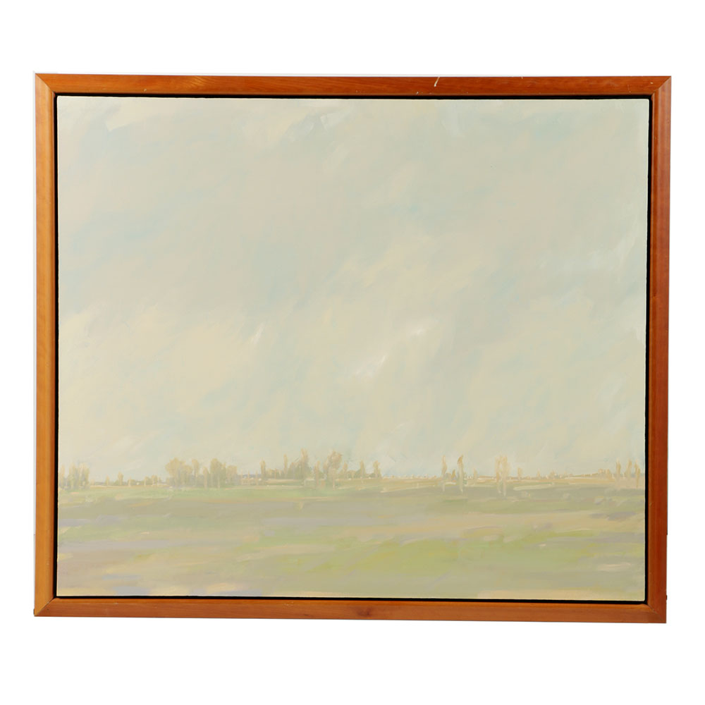 Dennis Puhalla Oil Painting on Canvas "Lowland 2 South Carolina"