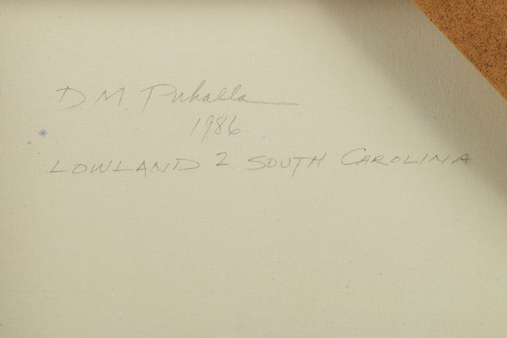 Dennis Puhalla Oil Painting on Canvas "Lowland 2 South Carolina"