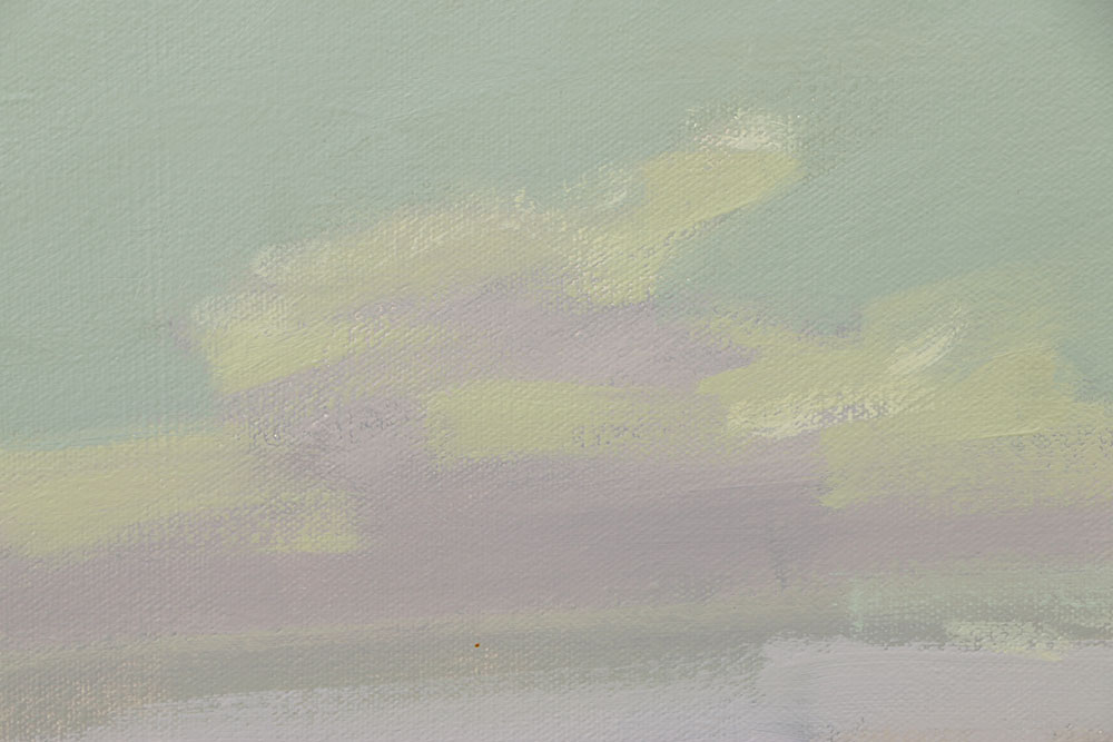 Dennis Puhalla Oil Painting on Canvas "Sealoft Sound #4"