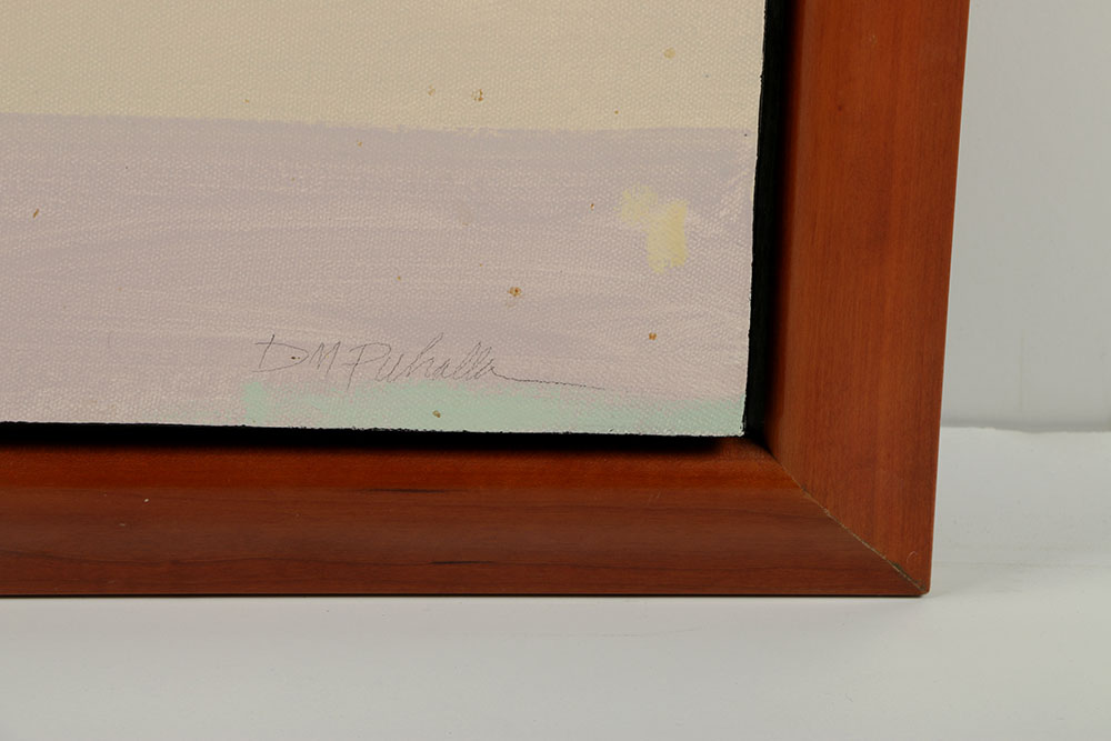 Dennis Puhalla Oil Painting on Canvas "Sealoft Sound #4"